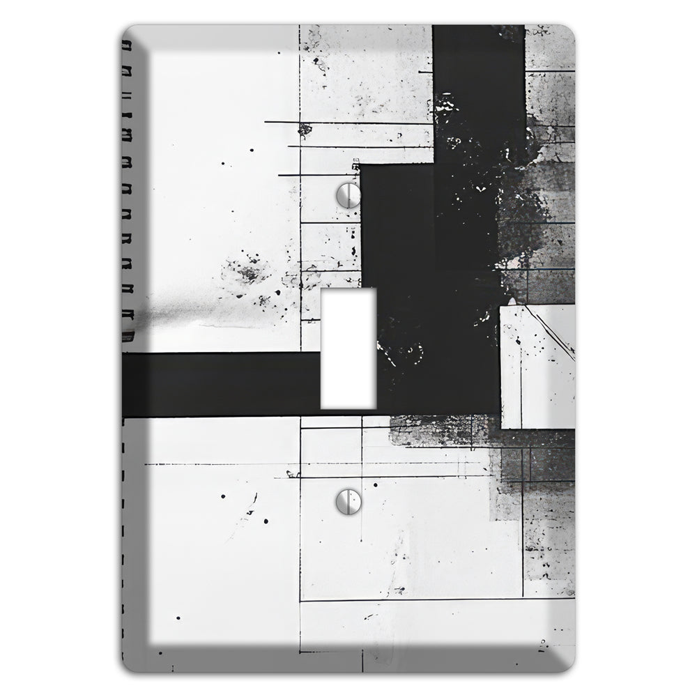 Fractured Blueprint Cover Plates