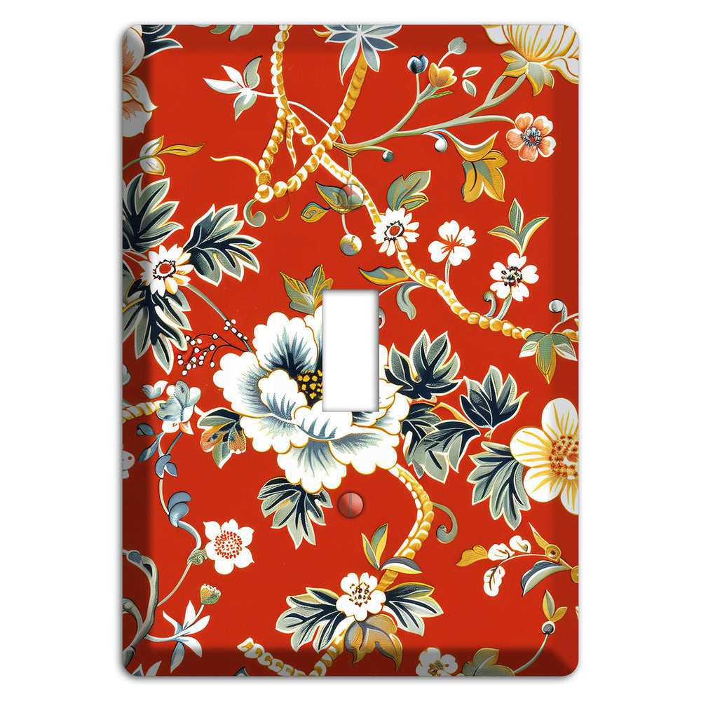 Crimson Garden Reverie Cover Plates