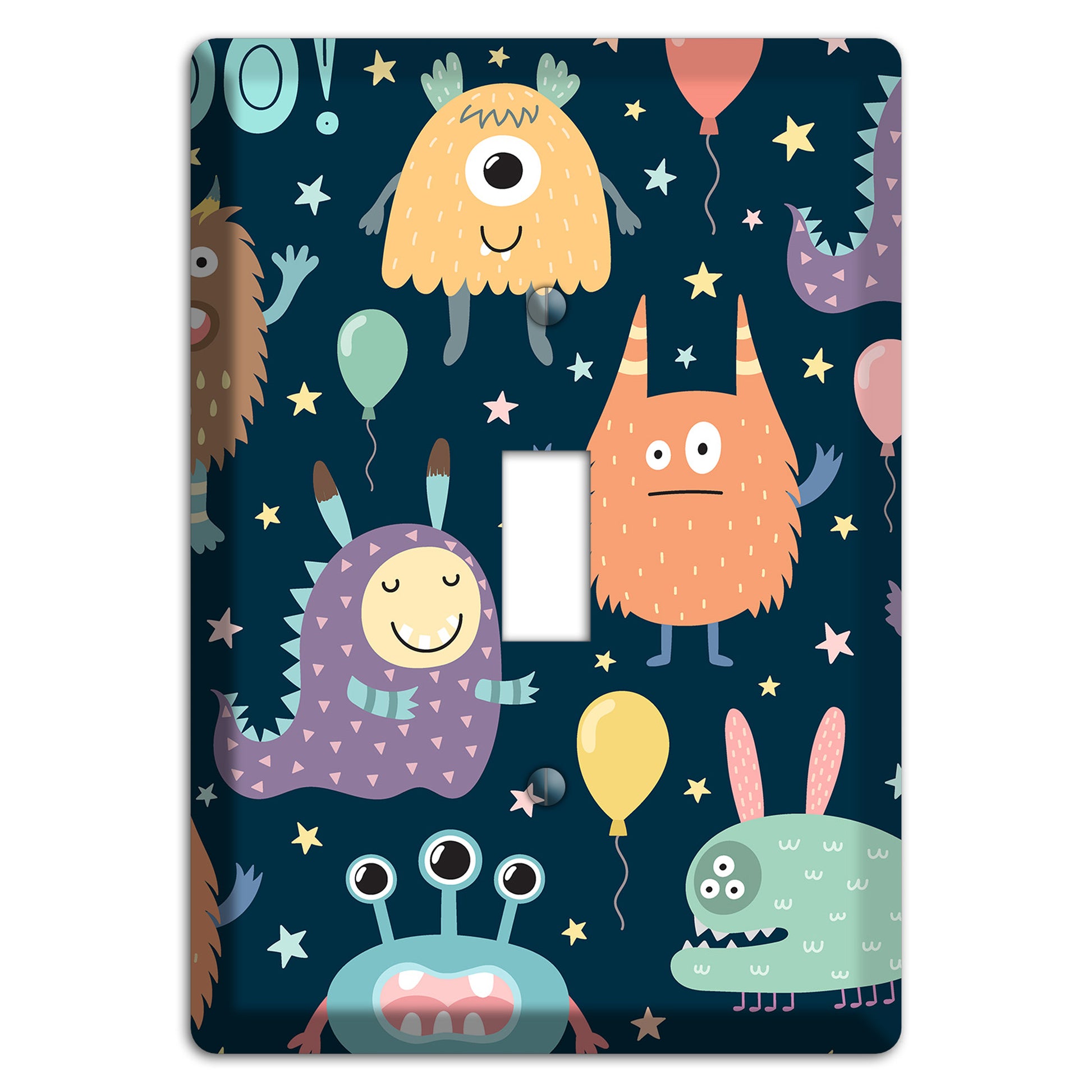 Monster Parade (Navy) Cover Plates