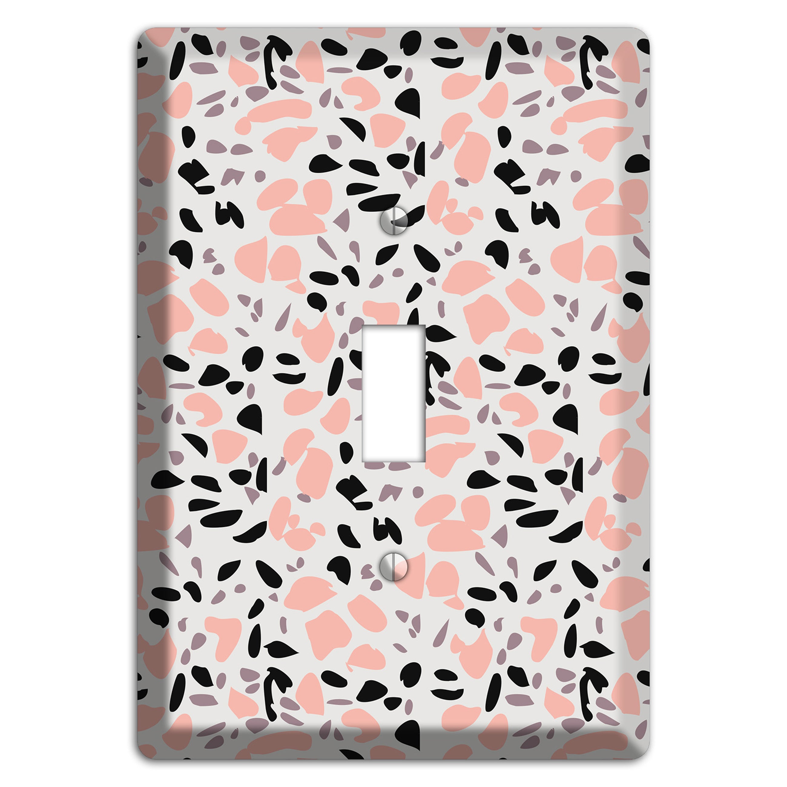 Rose Noir Confetti Cover Plates