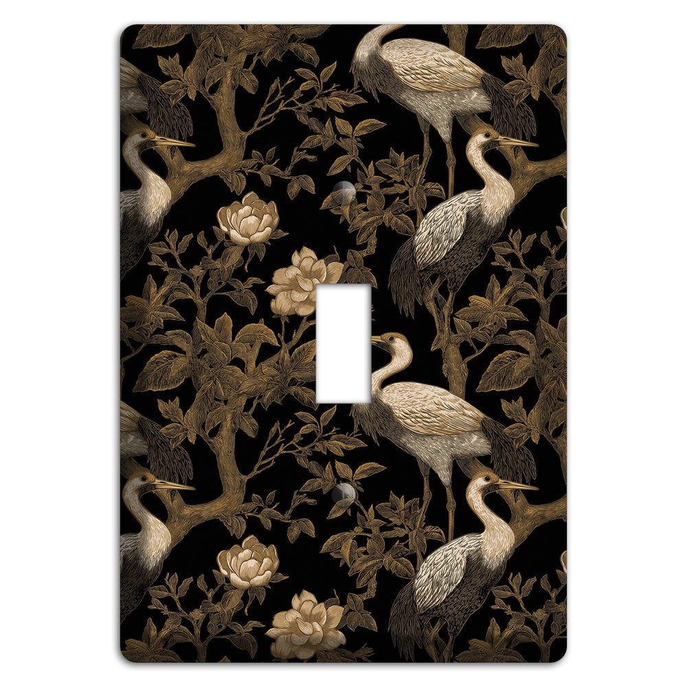 Obsidian Heron Dusk Cover Plates