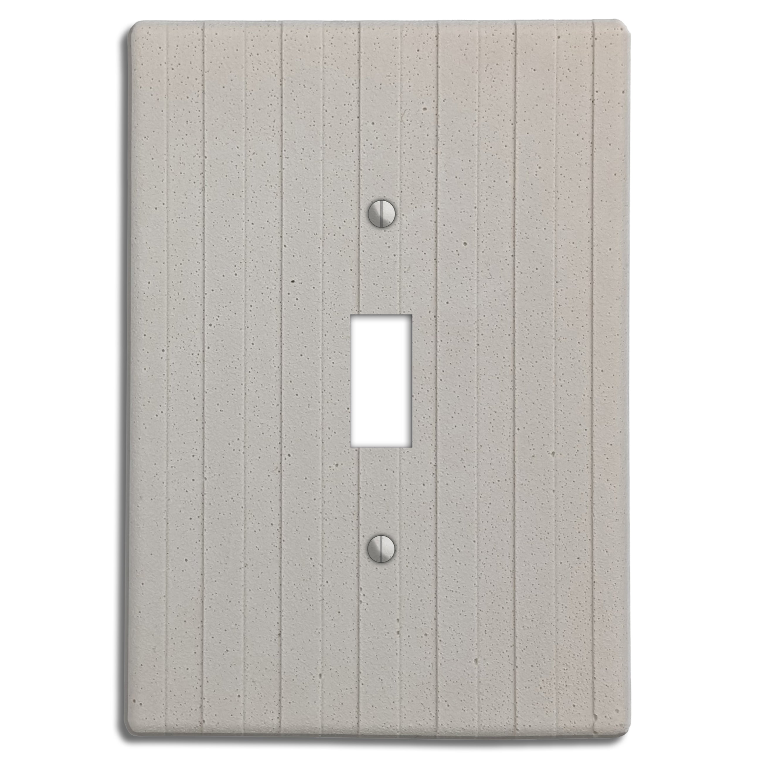 White Boho Stripes Switchplate Covers
