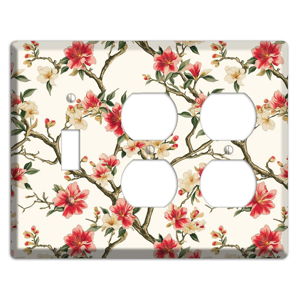 Blossom & Bough Toggle / 2 Duplex Wallplate
