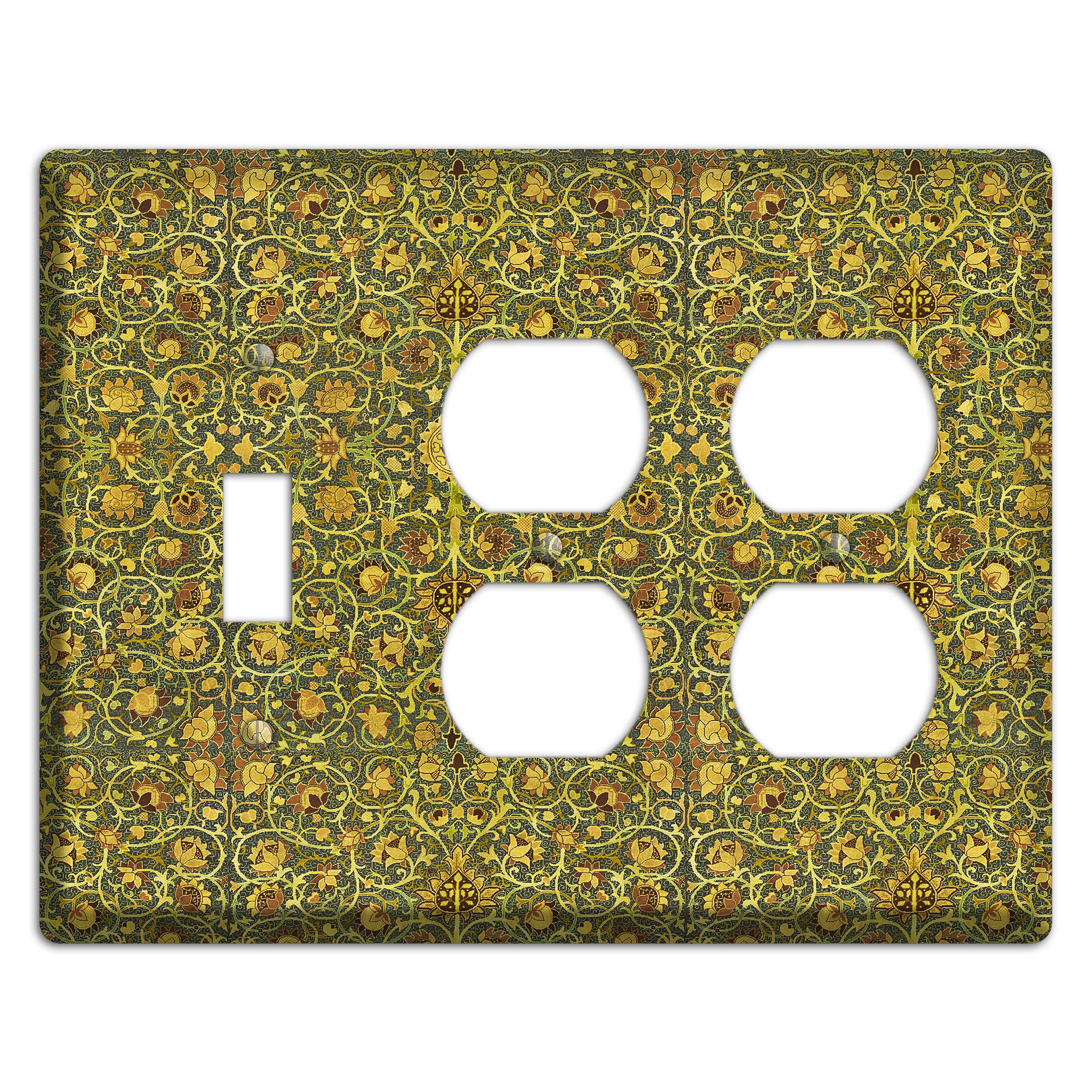 Heirloom Vinework Toggle / 2 Duplex Wallplate