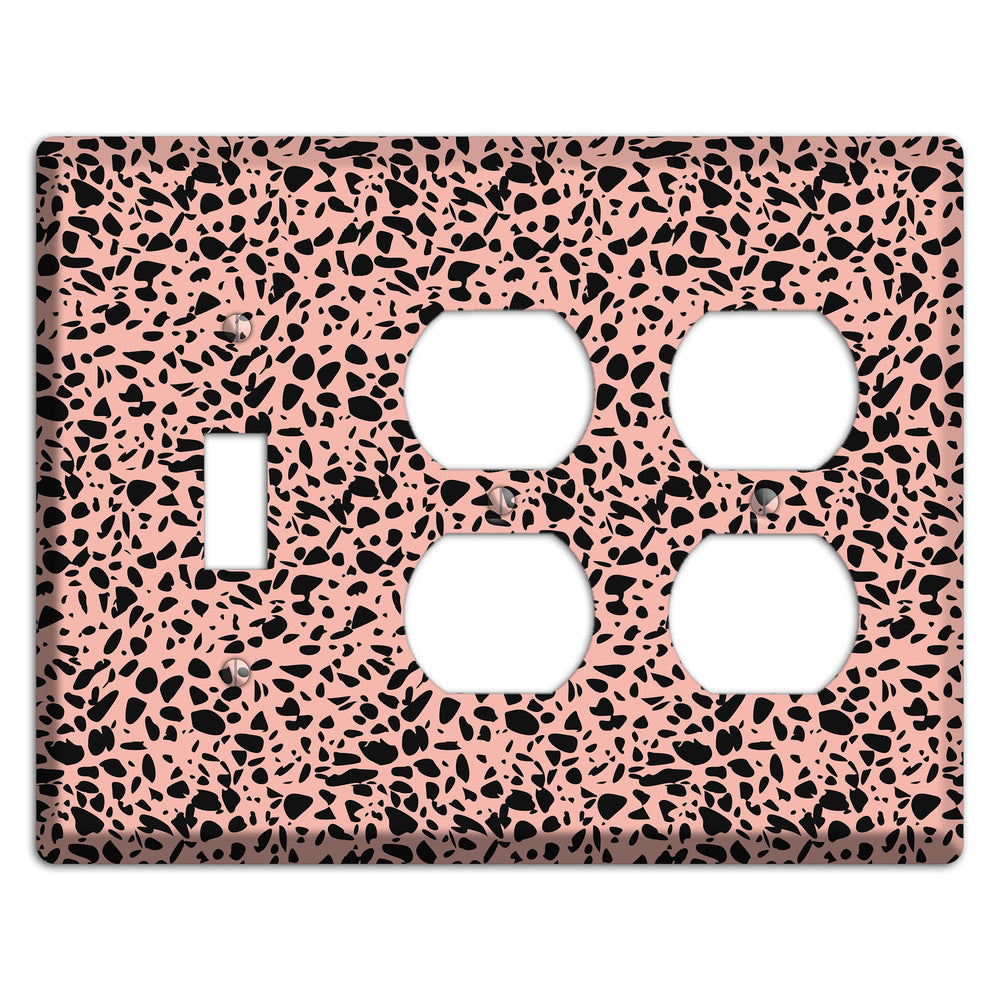 Blush Static Toggle / 2 Duplex Wallplate