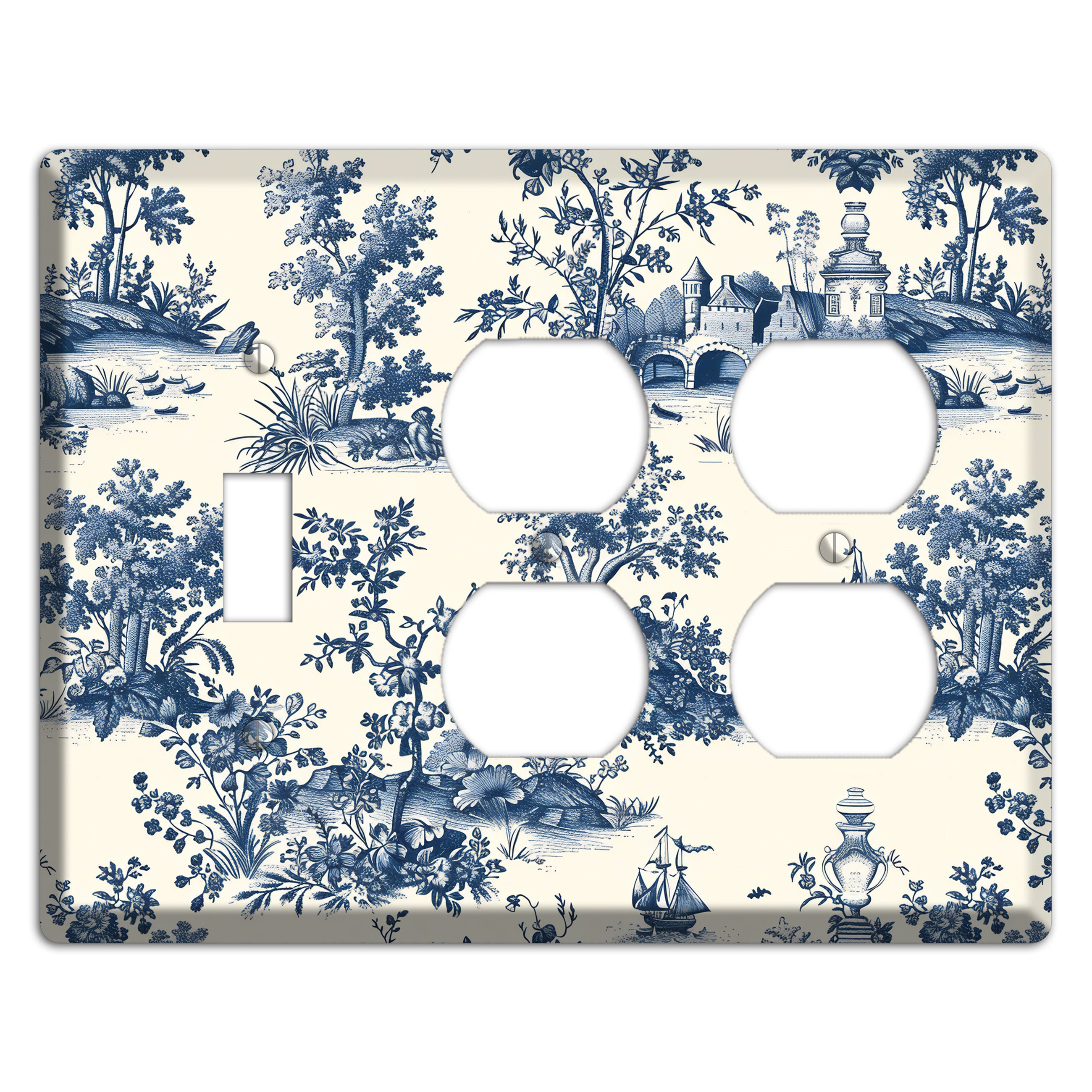 Harbor & Hedgerow Toggle / 2 Duplex Wallplate