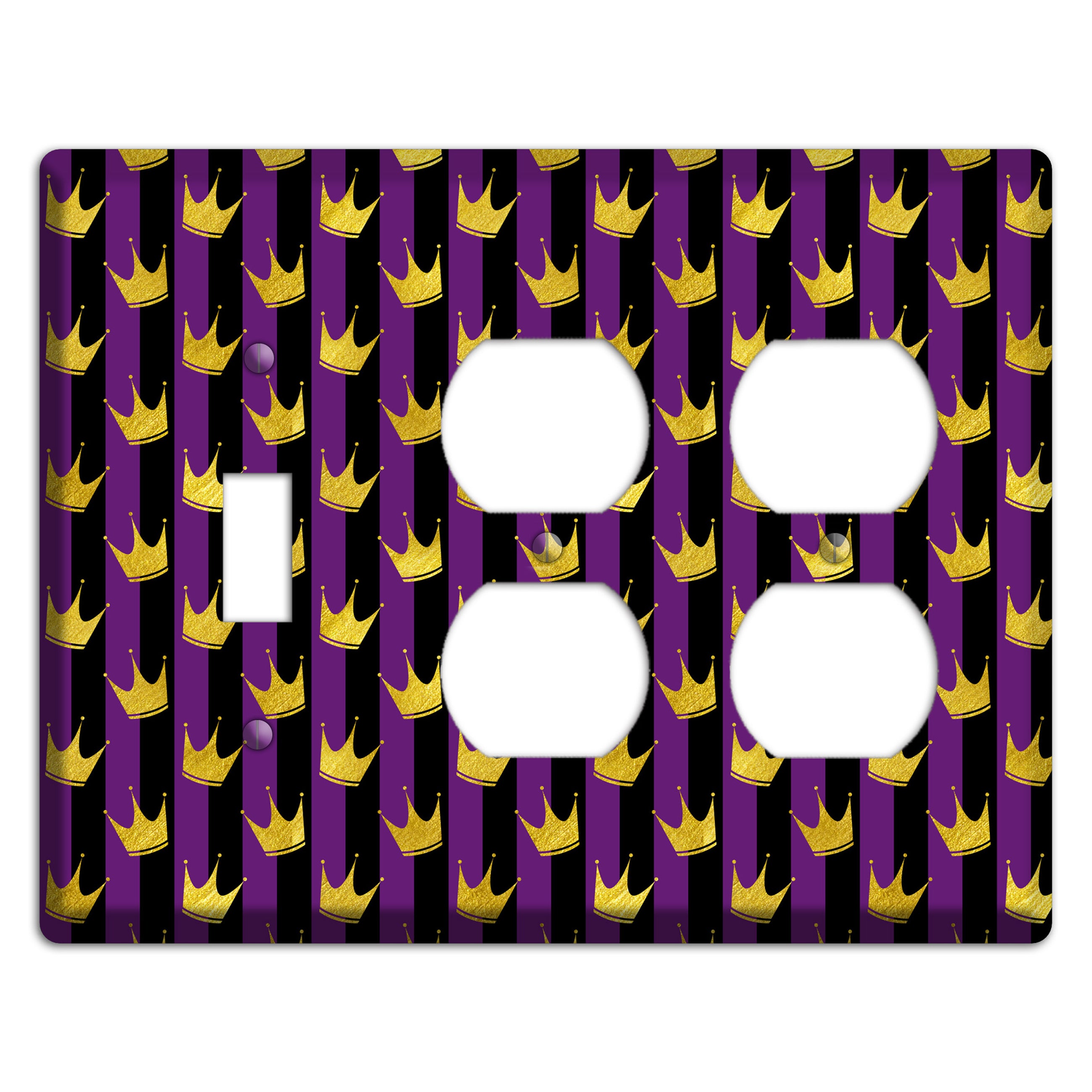 Royal Parade Toggle / 2 Duplex Wallplate