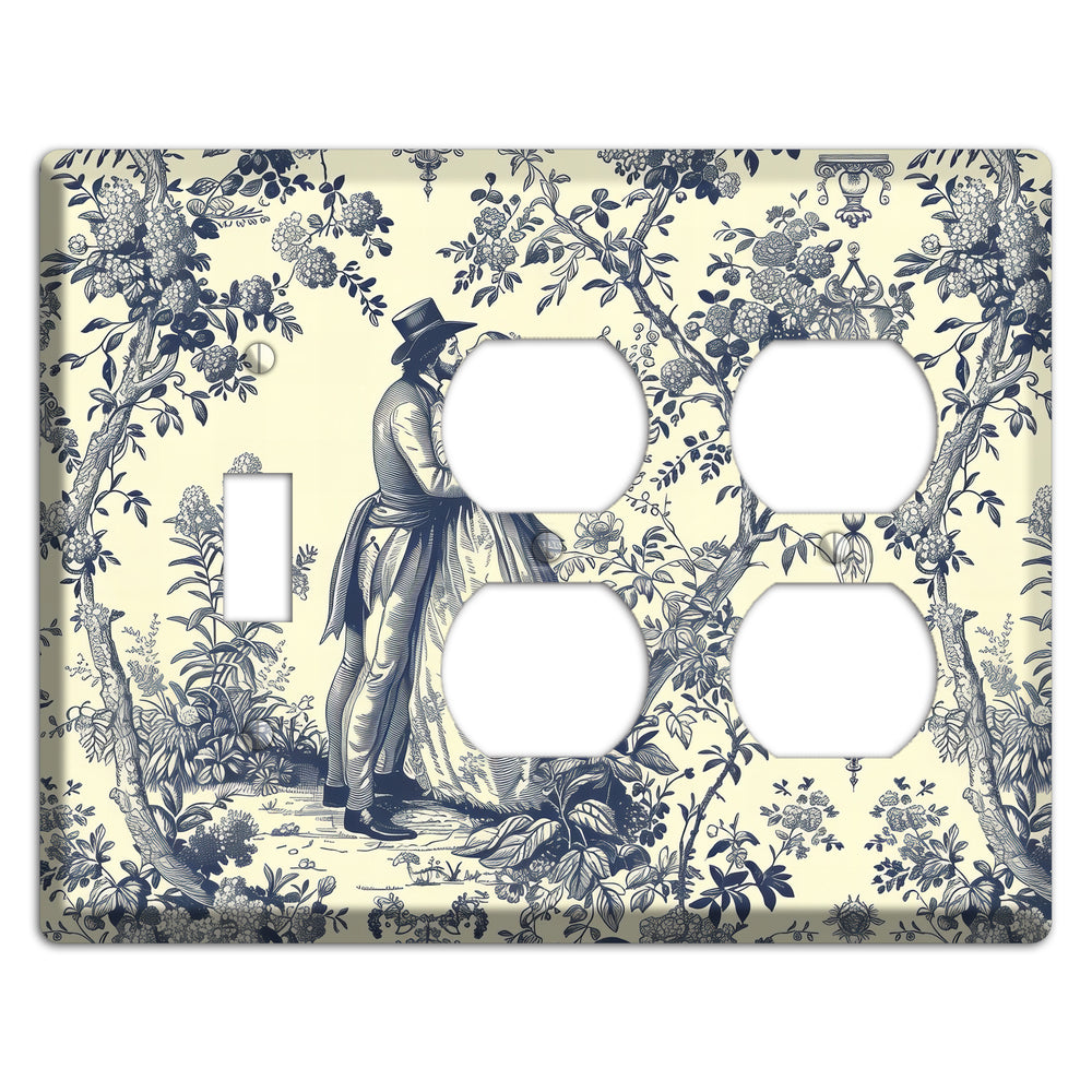 Garden Tryst Toggle / 2 Duplex Wallplate