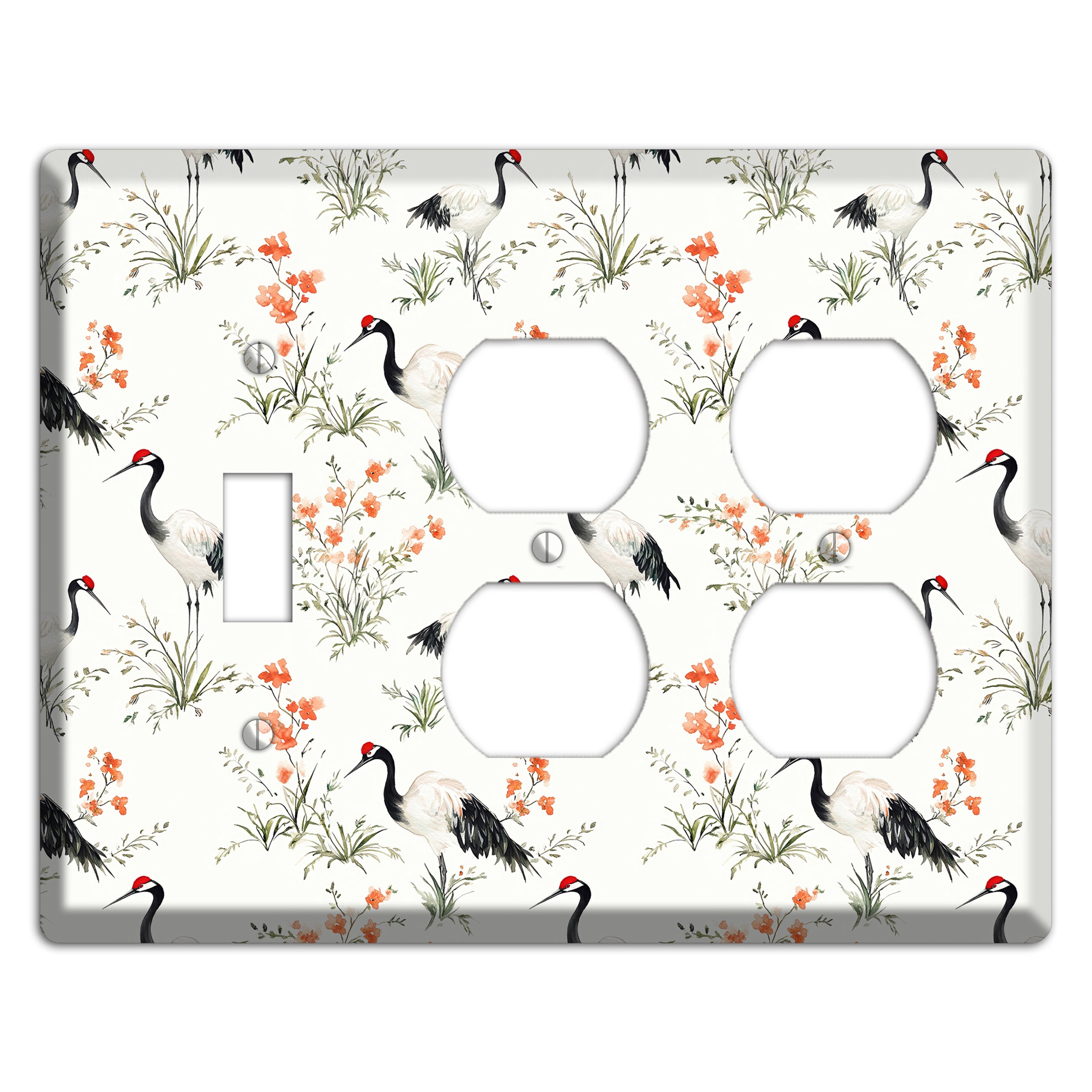 Ember Wing Reverie Toggle / 2 Duplex Wallplate