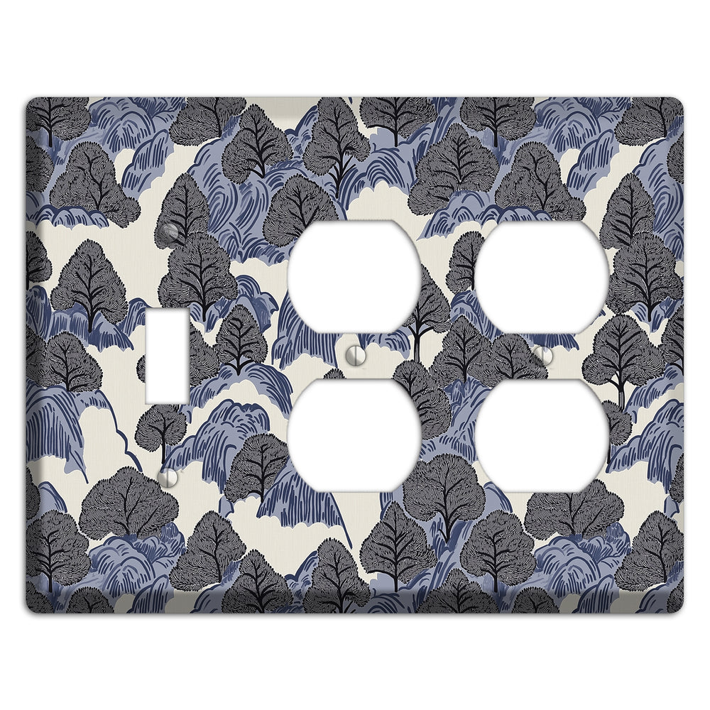 Thousand Pines Toggle / 2 Duplex Wallplate