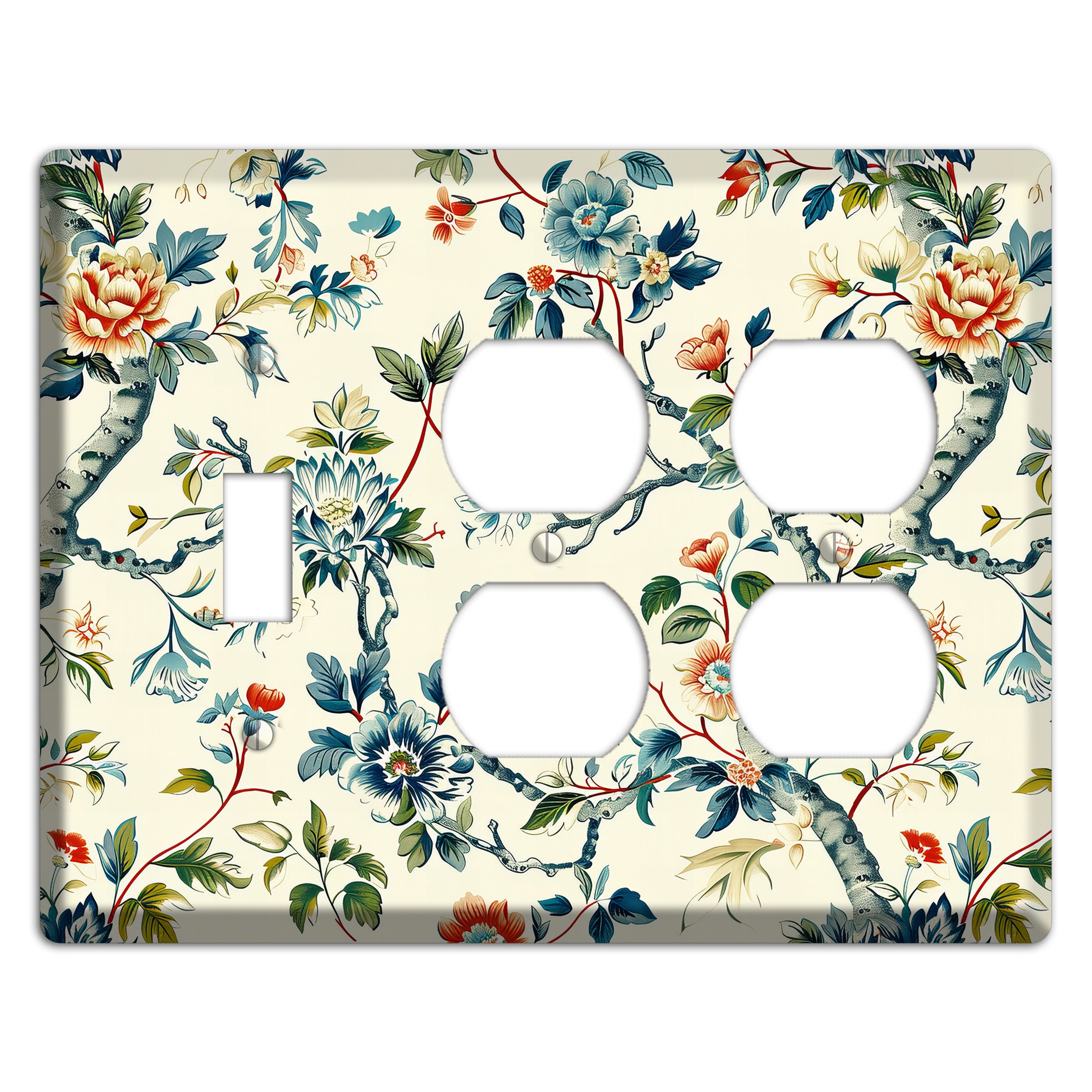 Wandering Bough Toggle / 2 Duplex Wallplate
