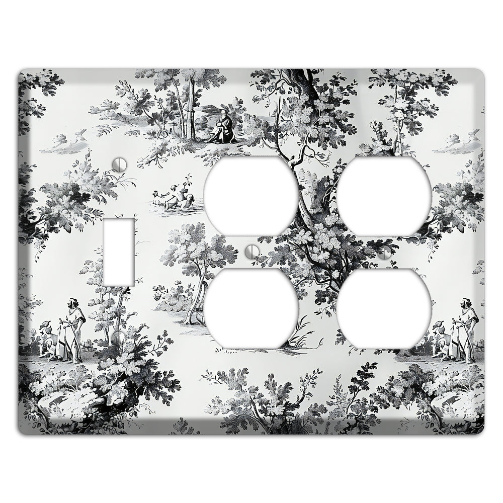 Pastoral Whisper Toggle / 2 Duplex Wallplate