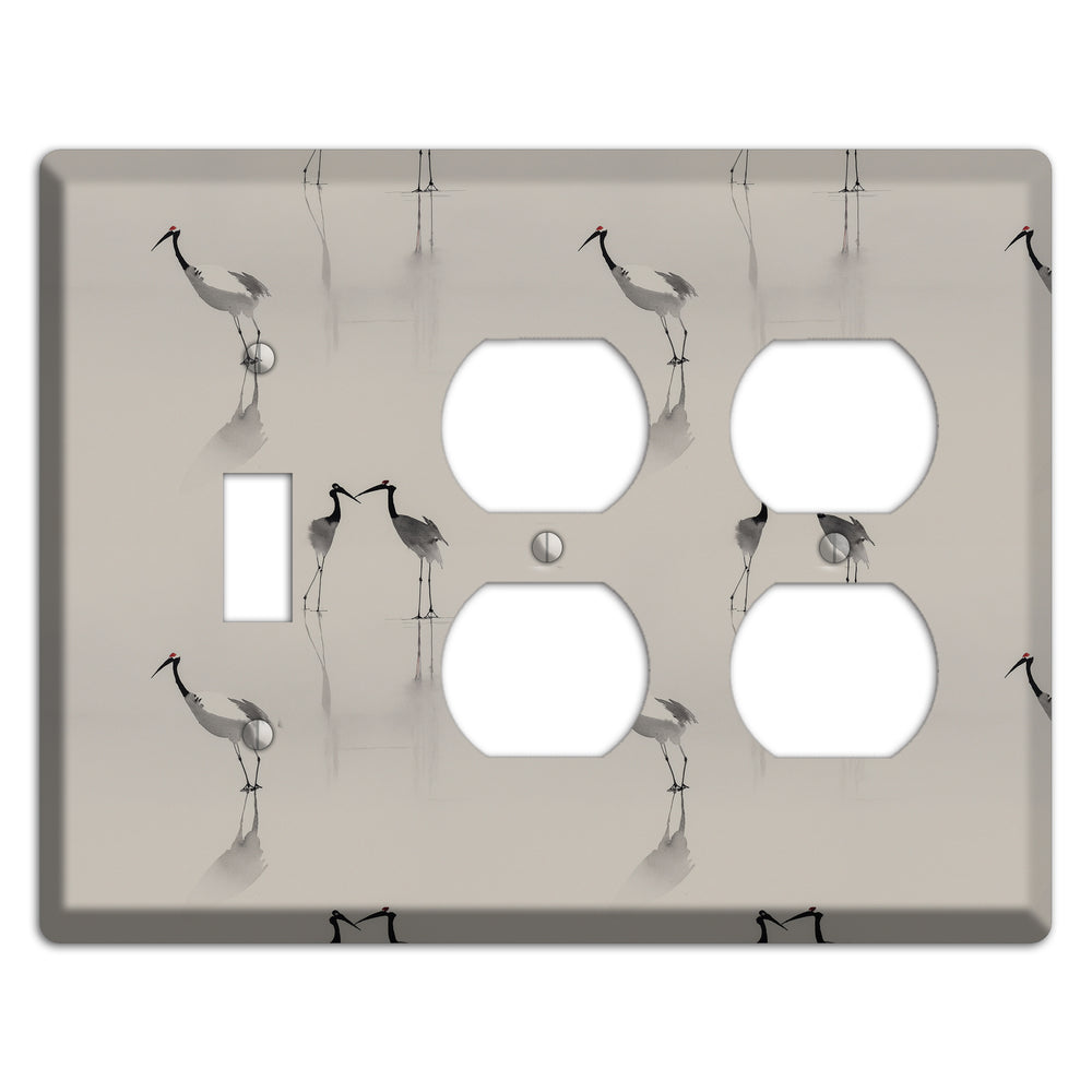 Mist & Mirror Vigil Toggle / 2 Duplex Wallplate