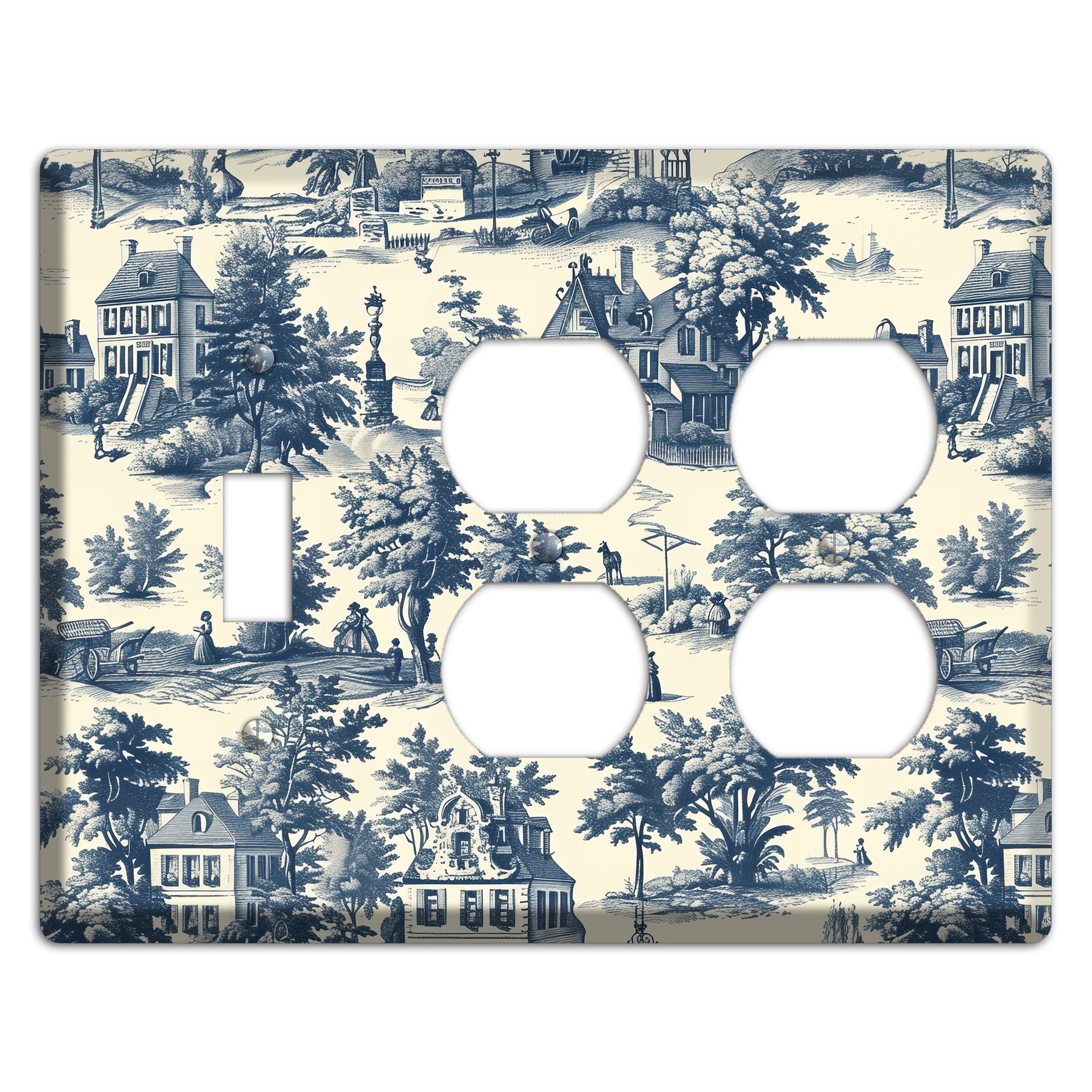 Village & Volley Toggle / 2 Duplex Wallplate