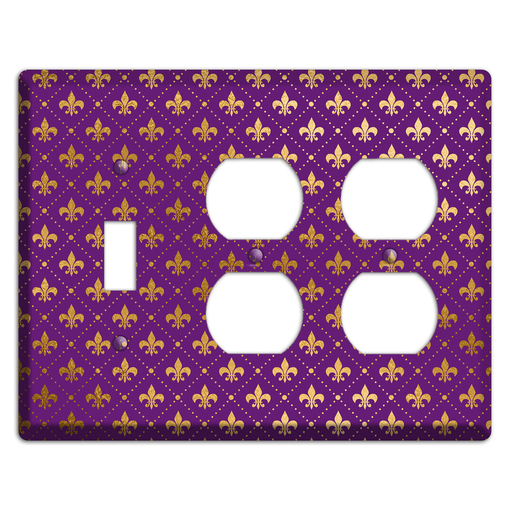 Velvet Crown Toggle / 2 Duplex Wallplate