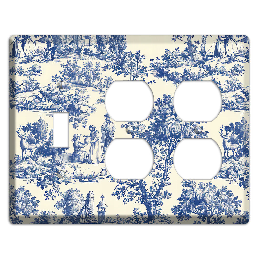 Pastoral Reverie Toggle / 2 Duplex Wallplate