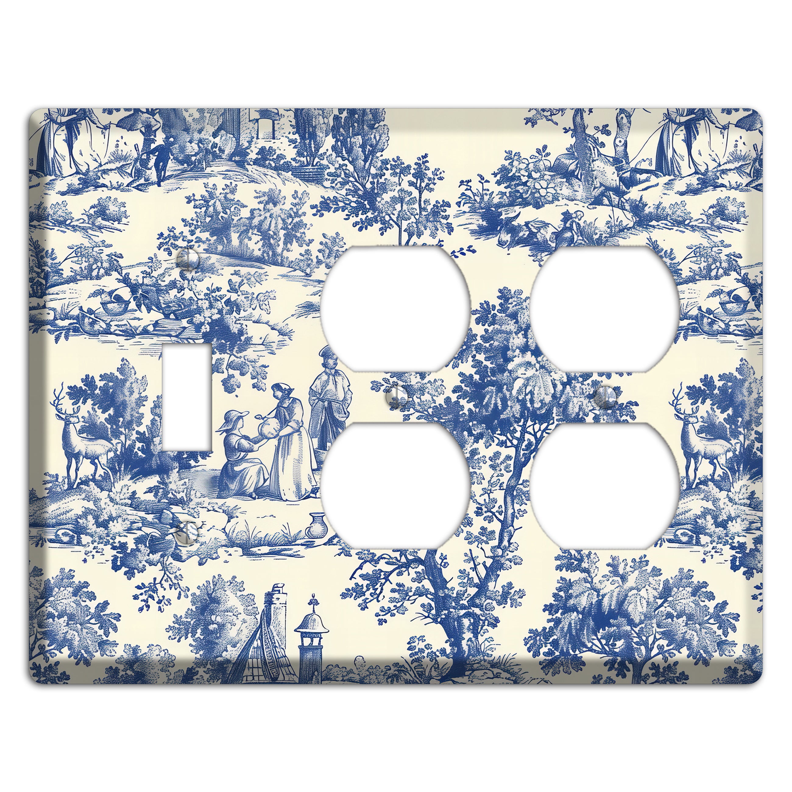 Pastoral Reverie Toggle / 2 Duplex Wallplate