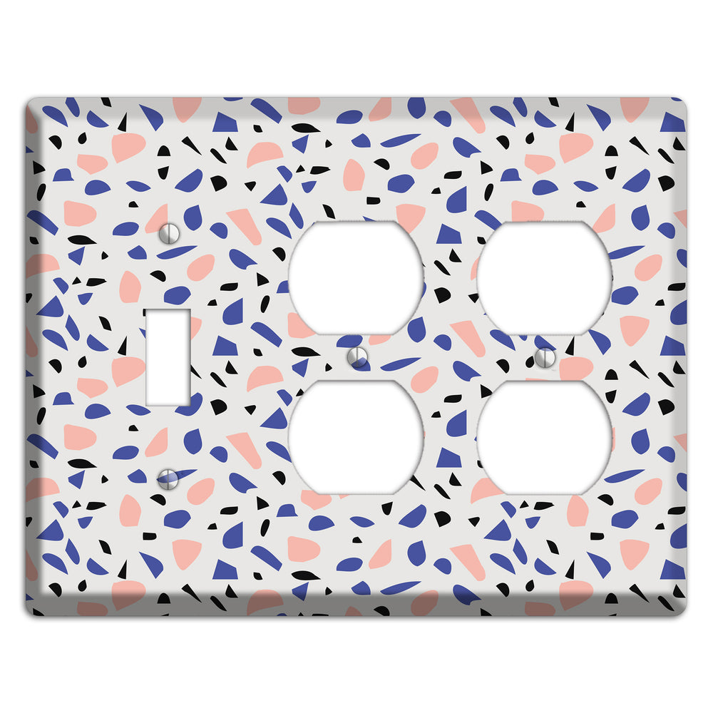 Berry Sprinkle Toggle / 2 Duplex Wallplate