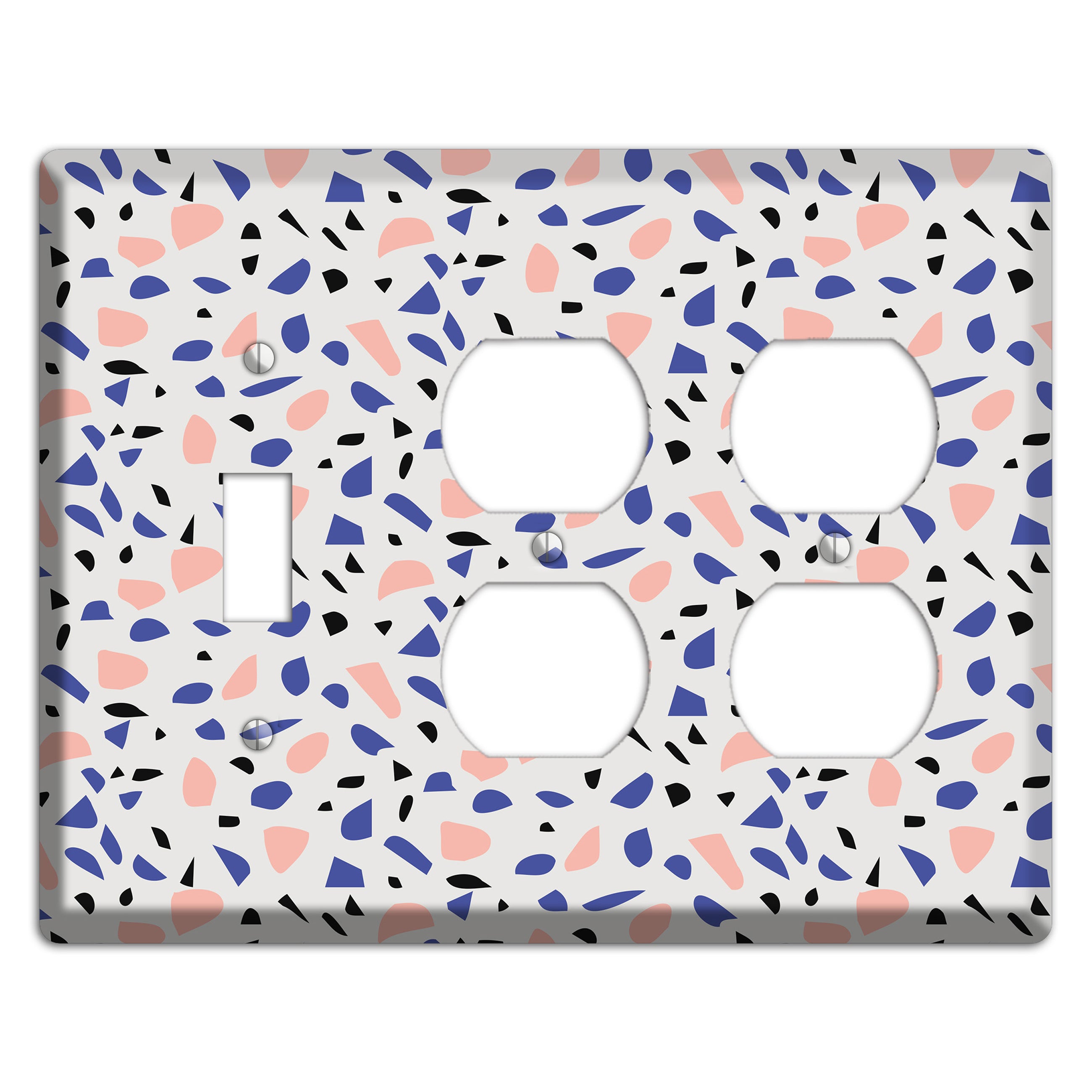 Berry Sprinkle Toggle / 2 Duplex Wallplate