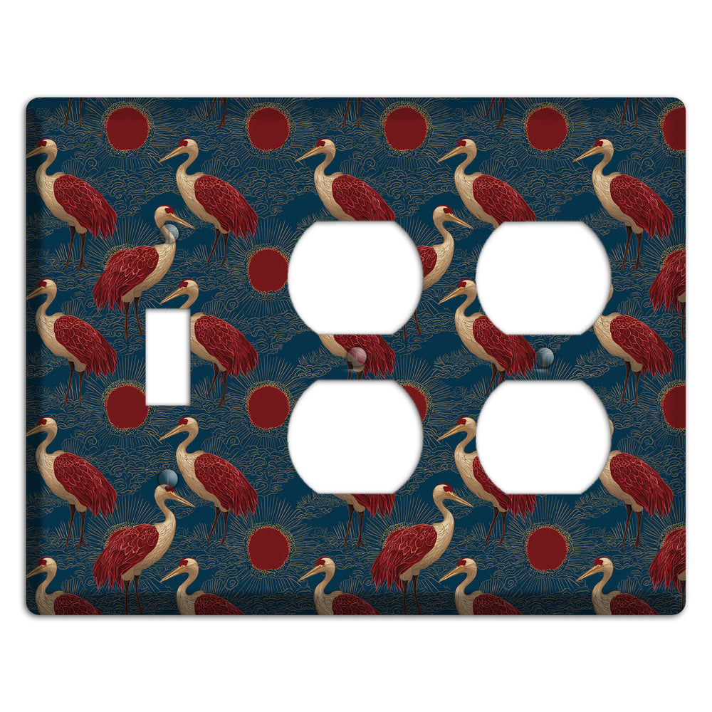 Indigo Sun Vigil Toggle / 2 Duplex Wallplate