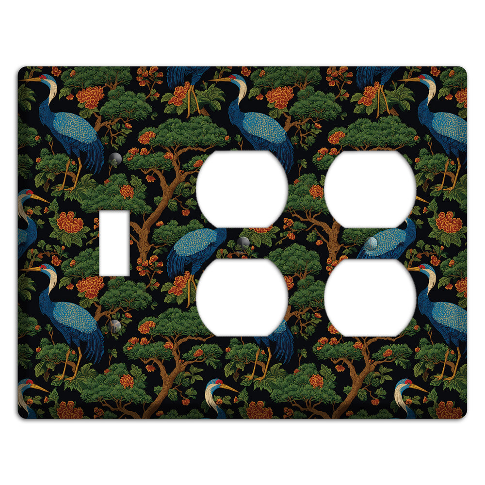 Cobalt Pine Vigil Toggle / 2 Duplex Wallplate