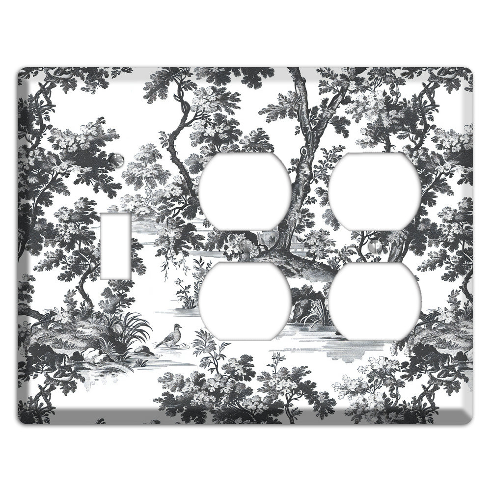 Woodland Reverie Toggle / 2 Duplex Wallplate