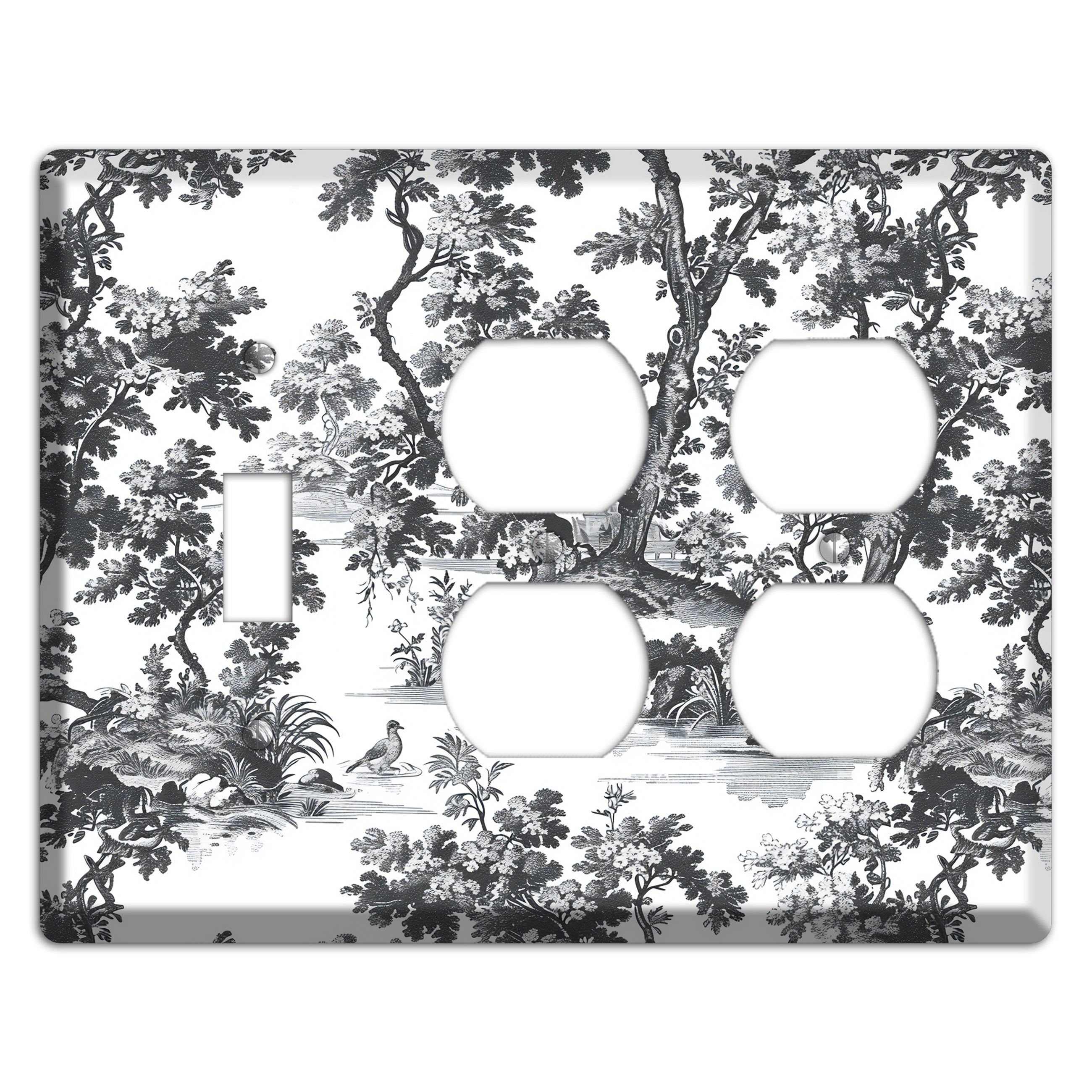 Woodland Reverie Toggle / 2 Duplex Wallplate