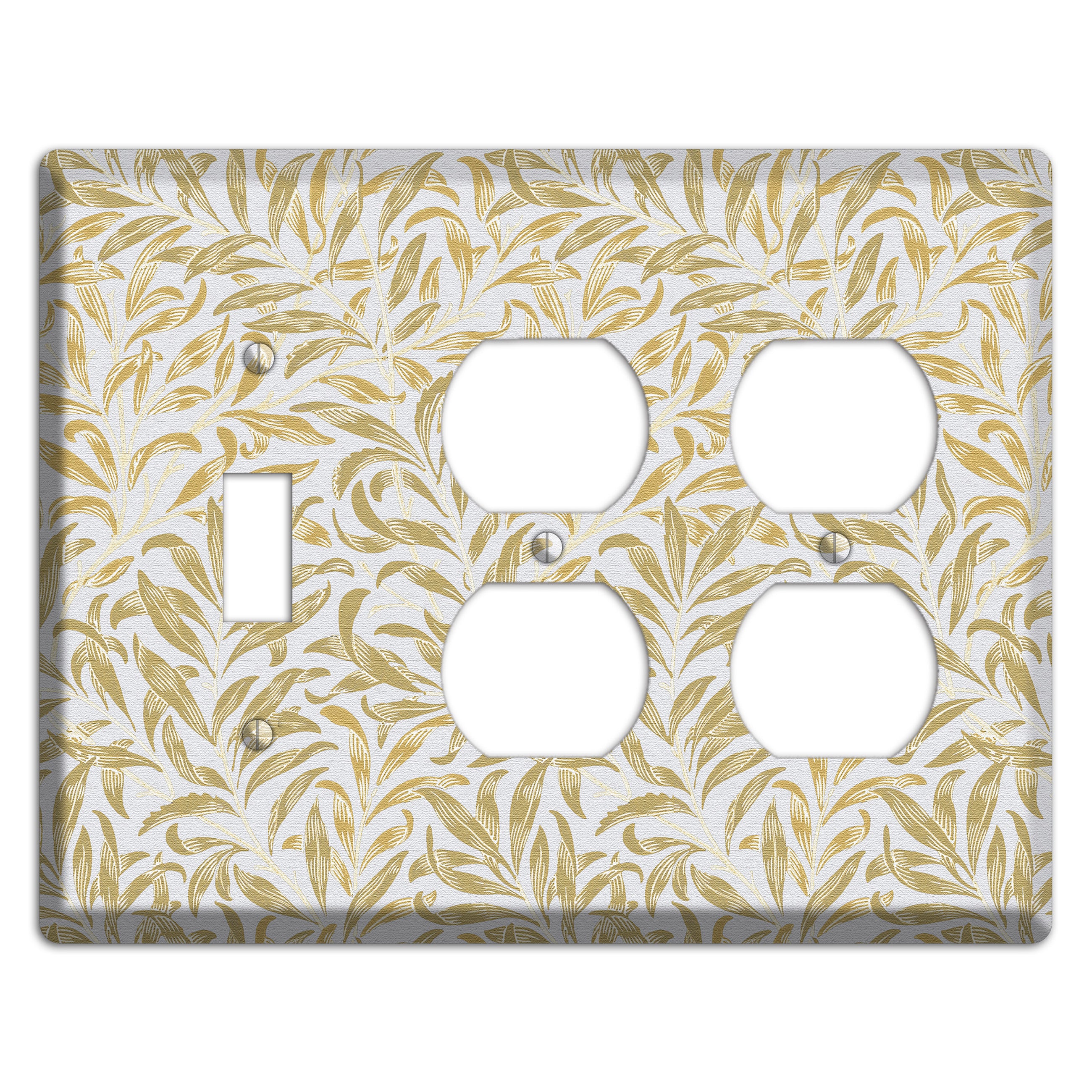 Gilded Meadow Toggle / 2 Duplex Wallplate