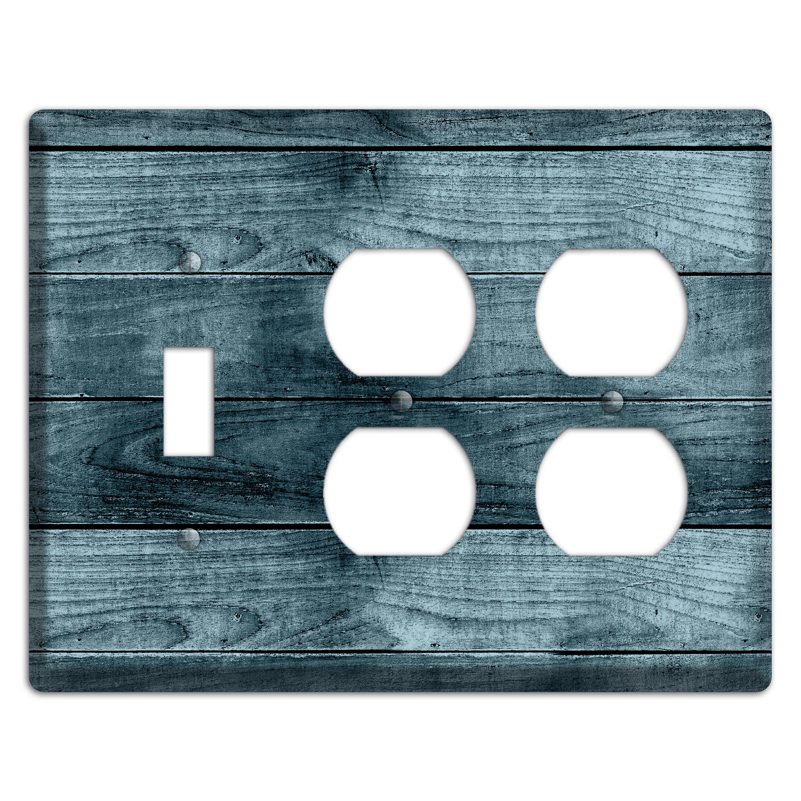 Bluewater Boards Toggle / 2 Duplex Wallplate