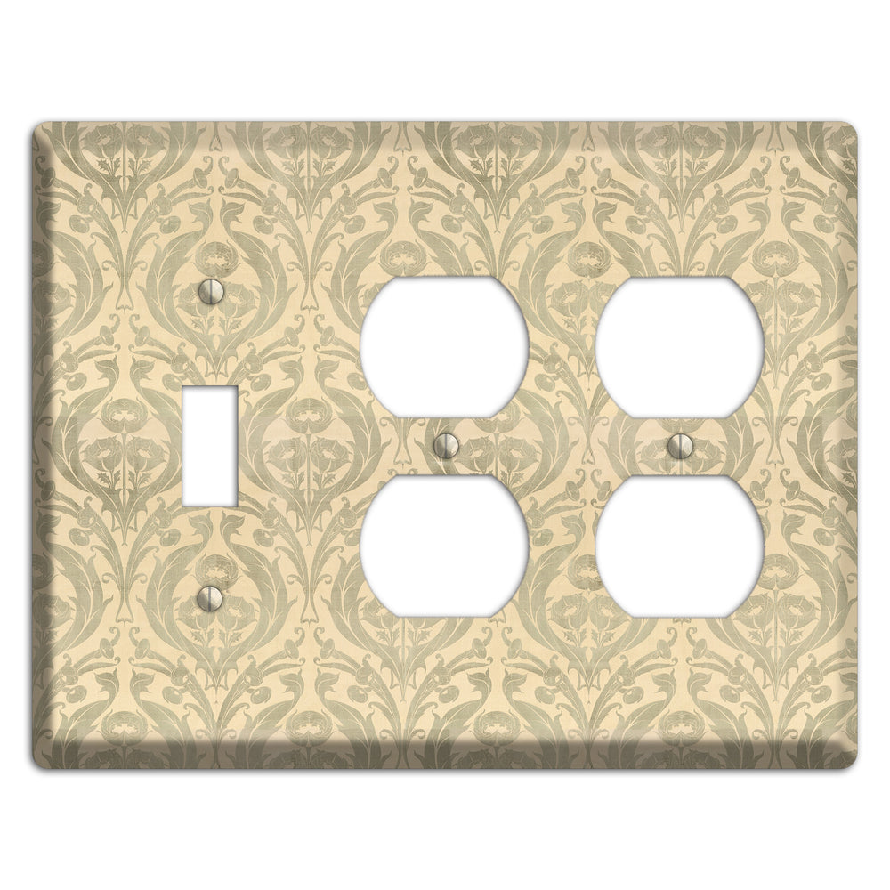 Whispered Thistle Toggle / 2 Duplex Wallplate