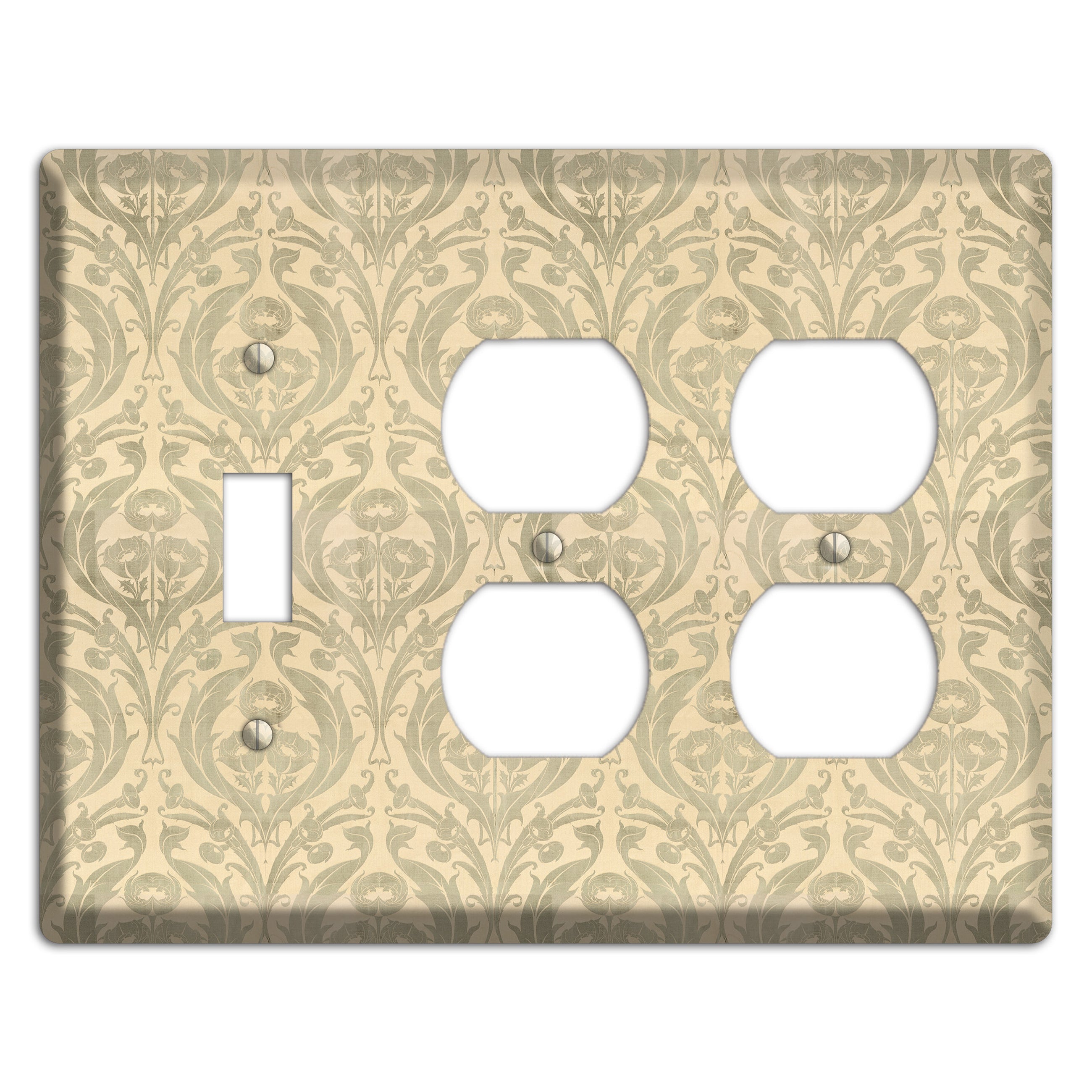 Whispered Thistle Toggle / 2 Duplex Wallplate