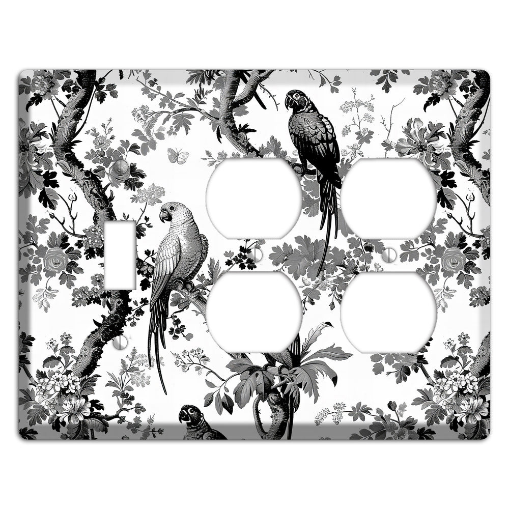 Parlor of Parrots Toggle / 2 Duplex Wallplate