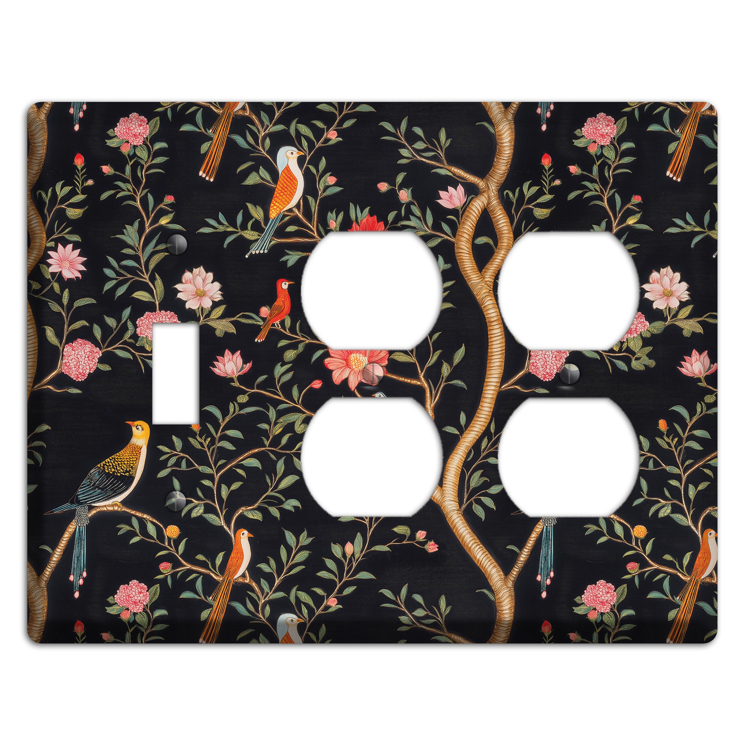 Garden After Dusk Toggle / 2 Duplex Wallplate