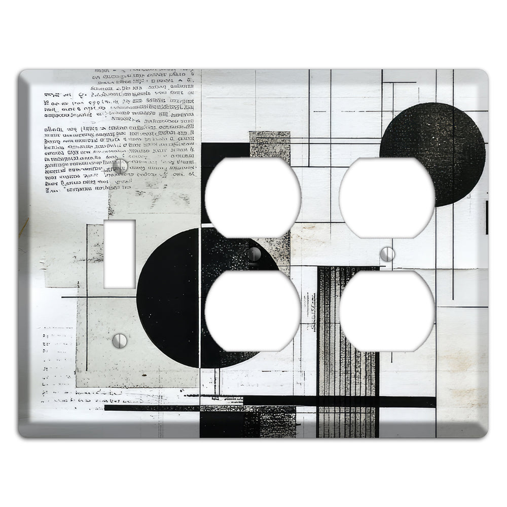 Cartographer's Dream Toggle / 2 Duplex Wallplate