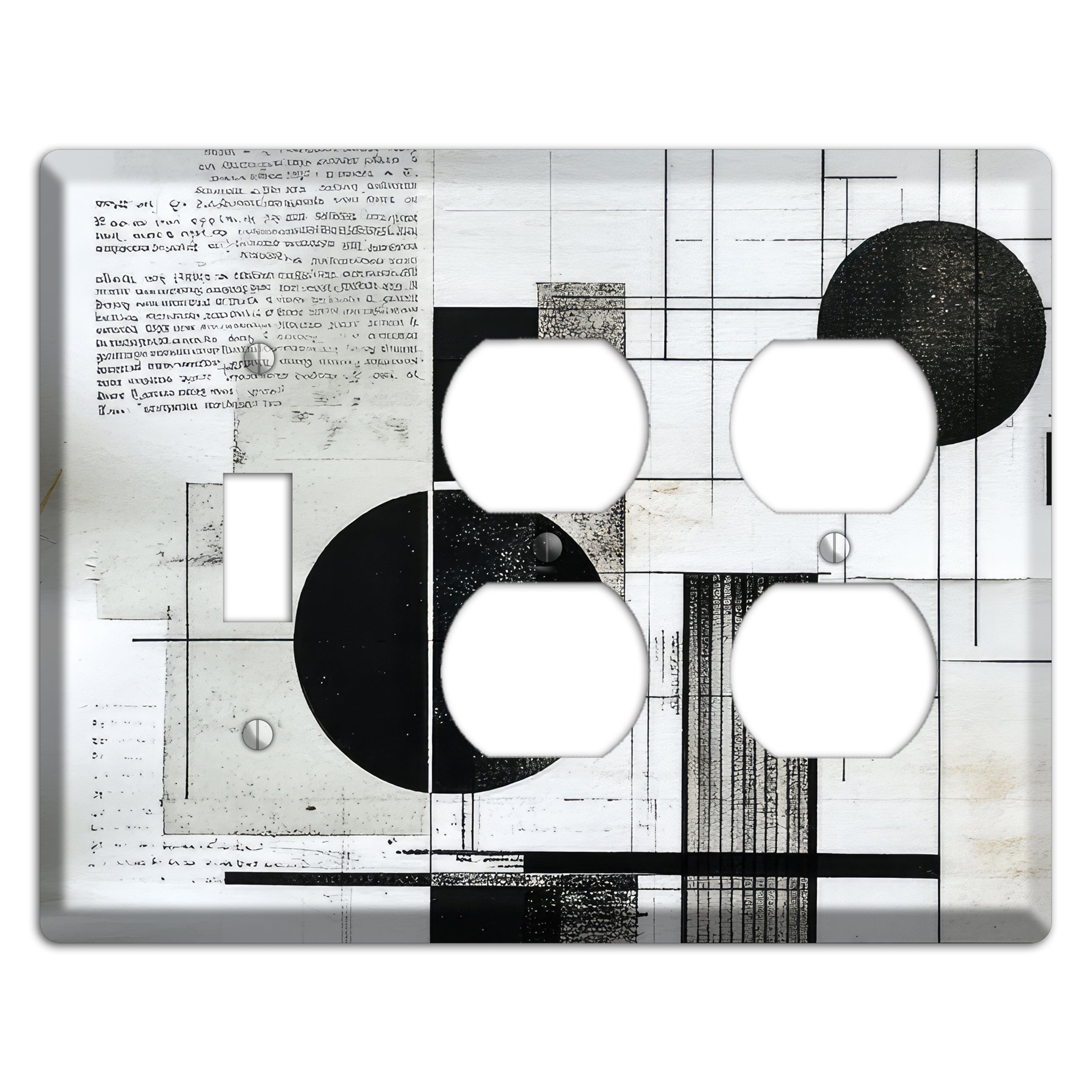 Cartographer's Dream Toggle / 2 Duplex Wallplate