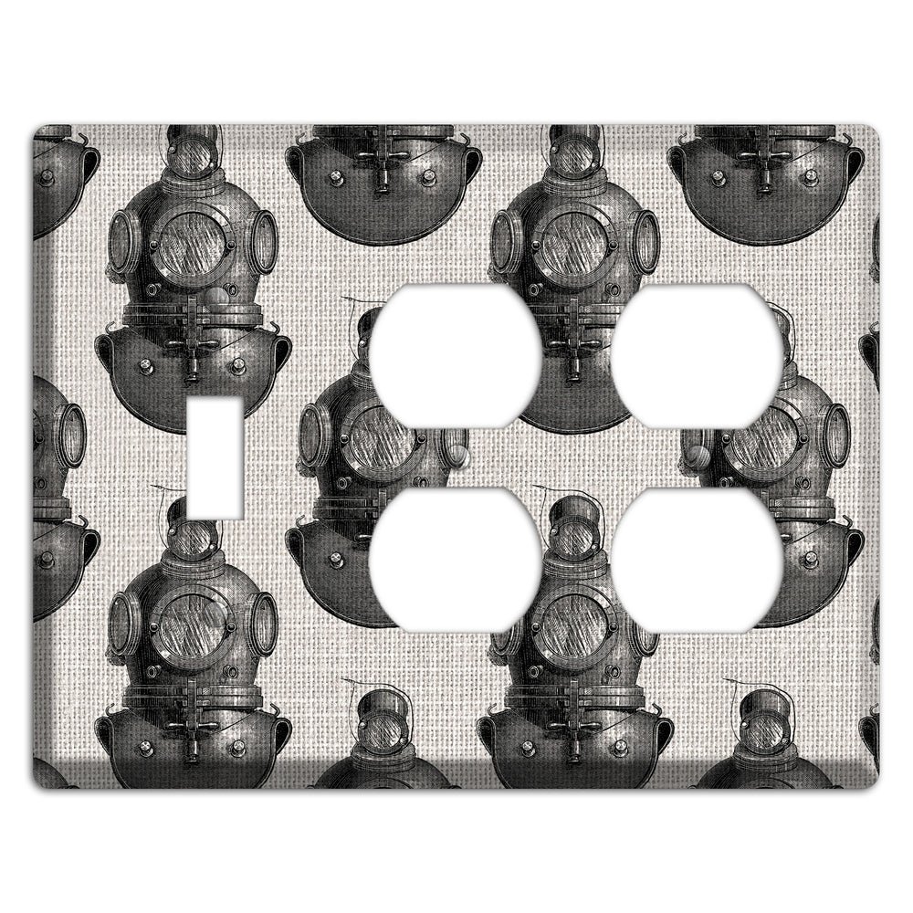 Deep Diver Toggle / 2 Duplex Wallplate