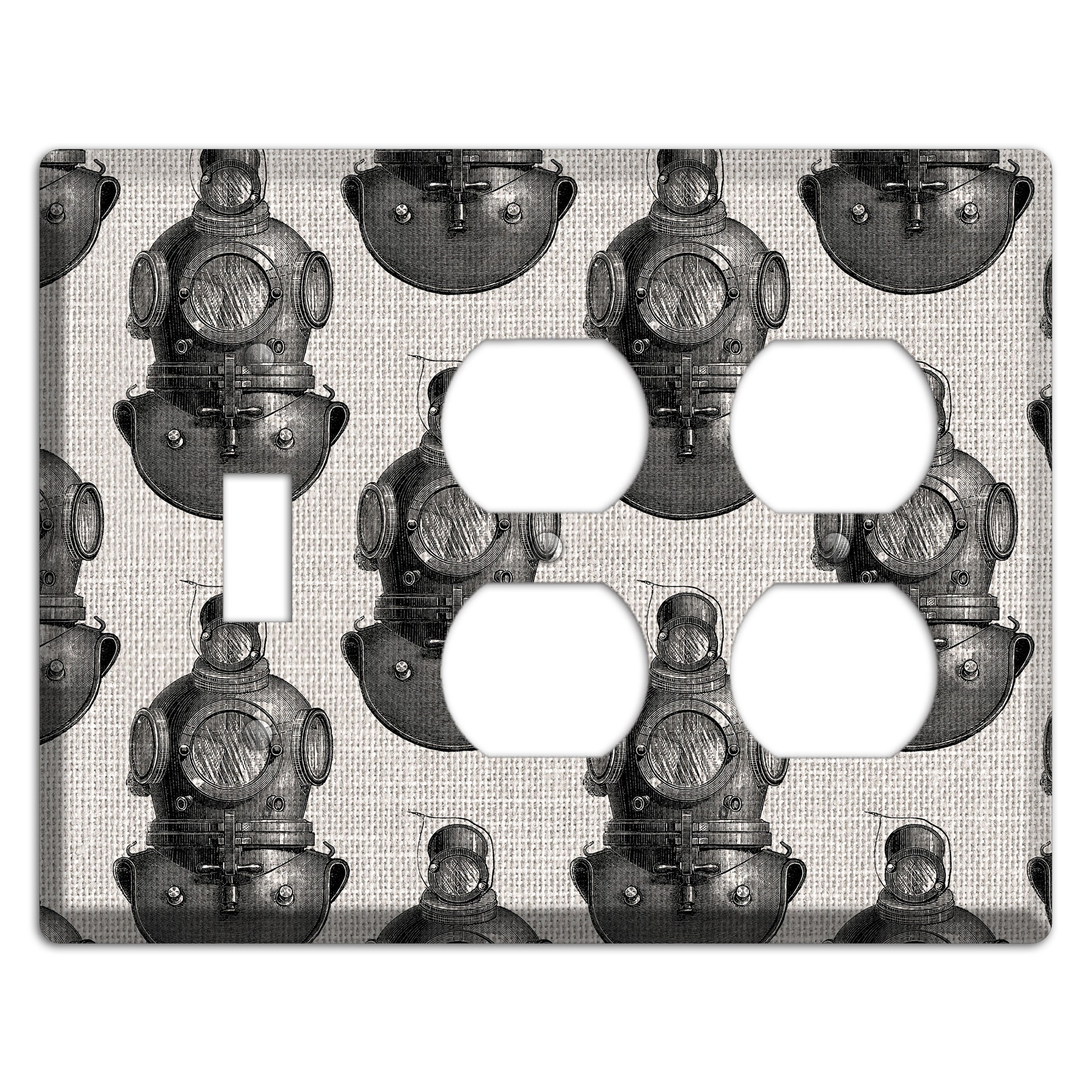 Deep Diver Toggle / 2 Duplex Wallplate