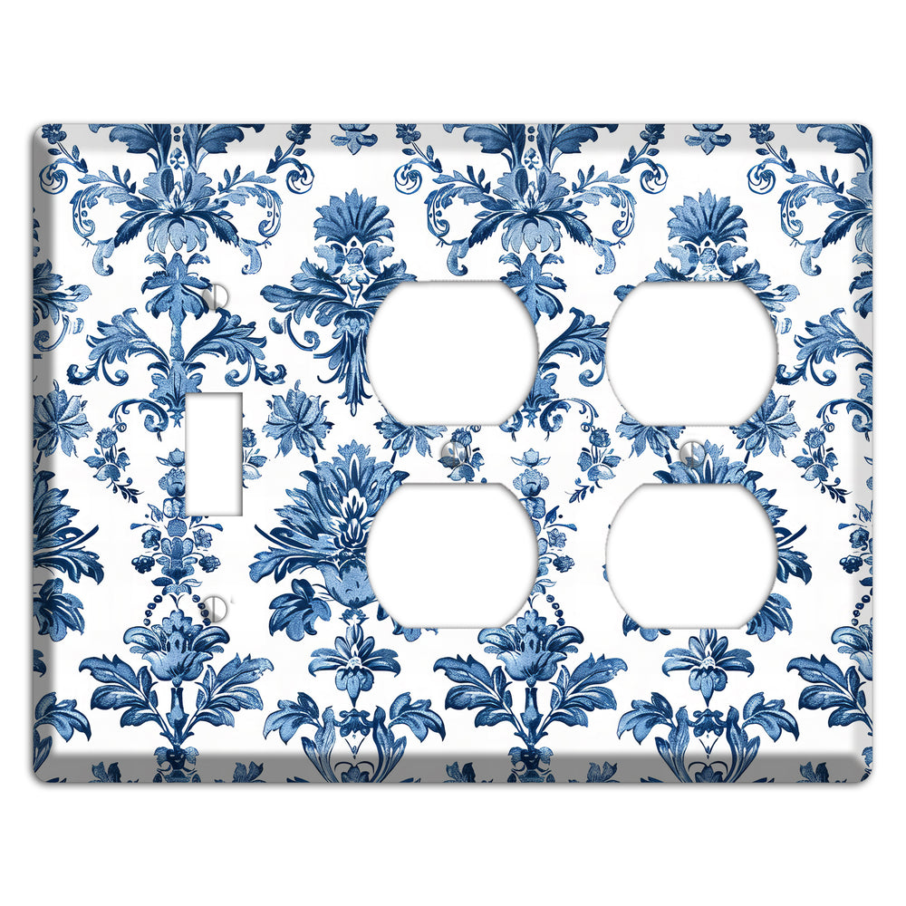 Damask Reverie Toggle / 2 Duplex Wallplate