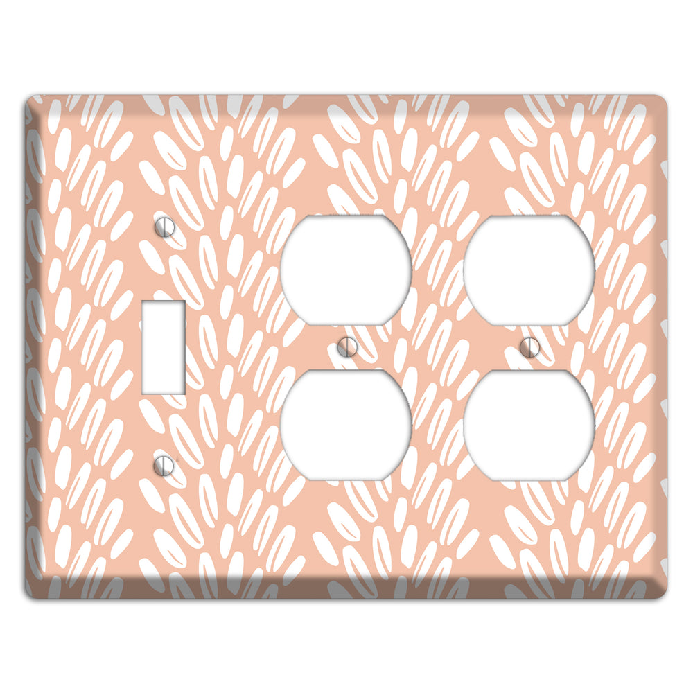 Harvest Plume Rise Toggle / 2 Duplex Wallplate