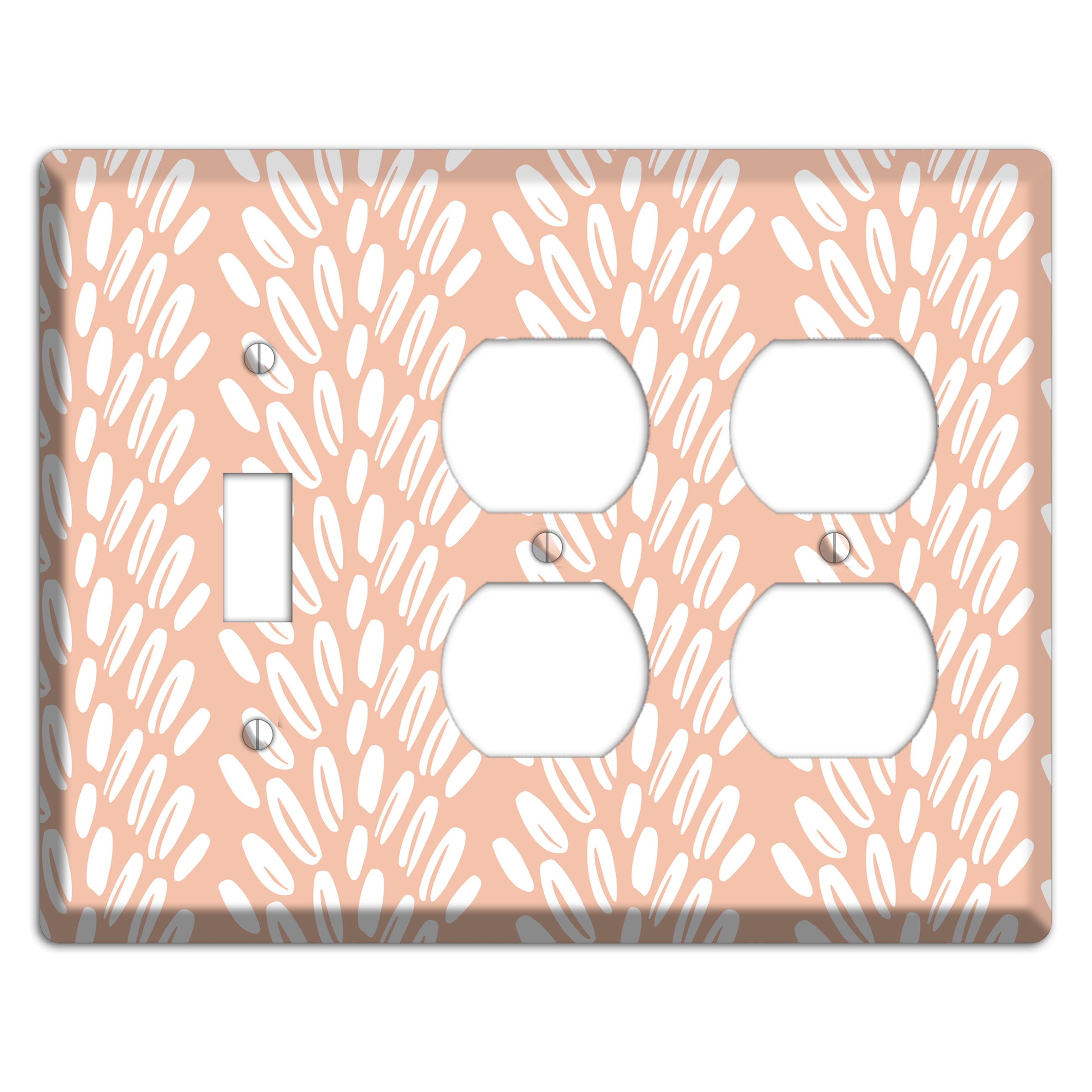 Harvest Plume Rise Toggle / 2 Duplex Wallplate