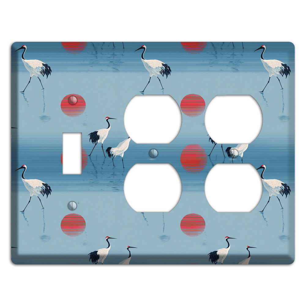 Scarlet Sun Shallows Toggle / 2 Duplex Wallplate