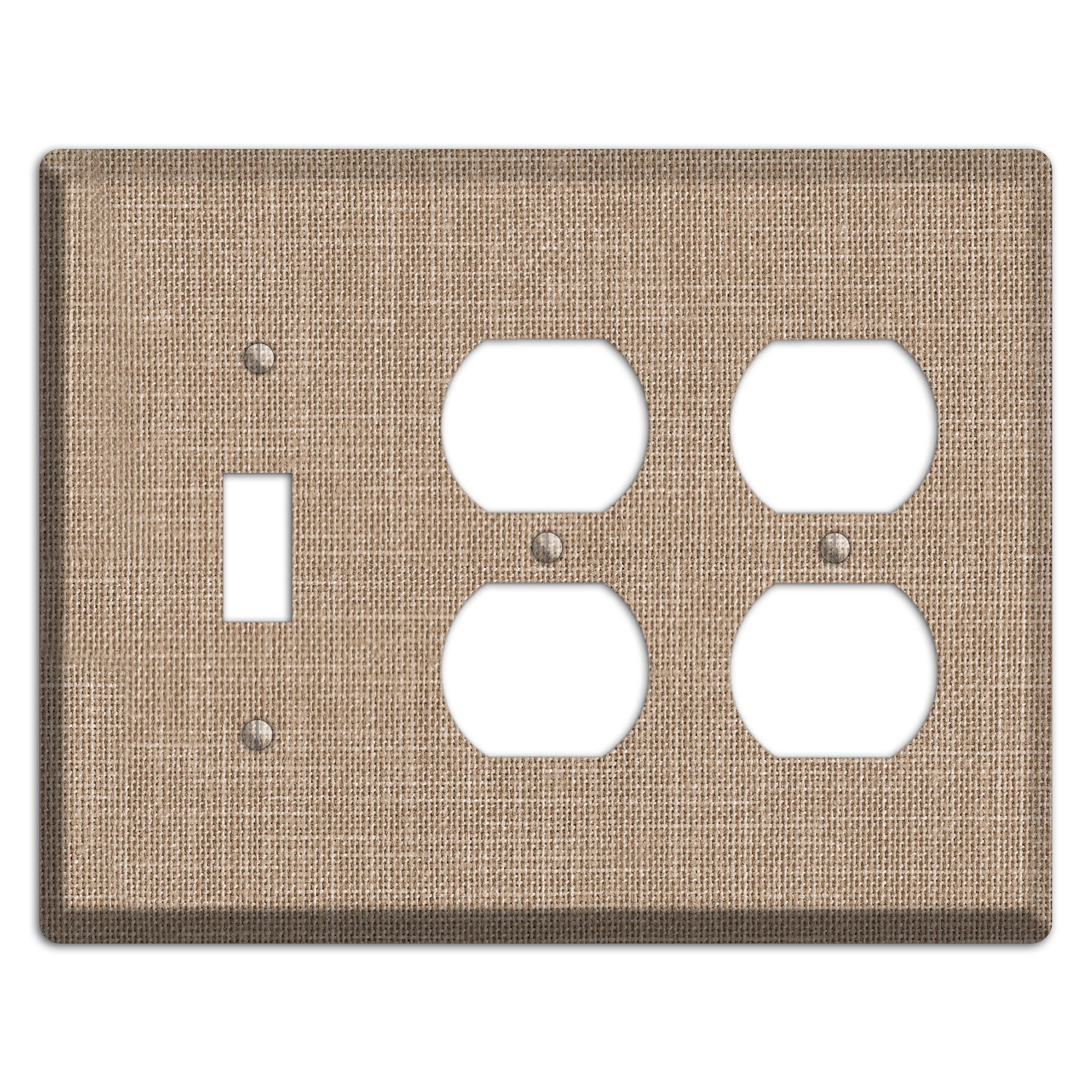 Linen Shore Toggle / 2 Duplex Wallplate