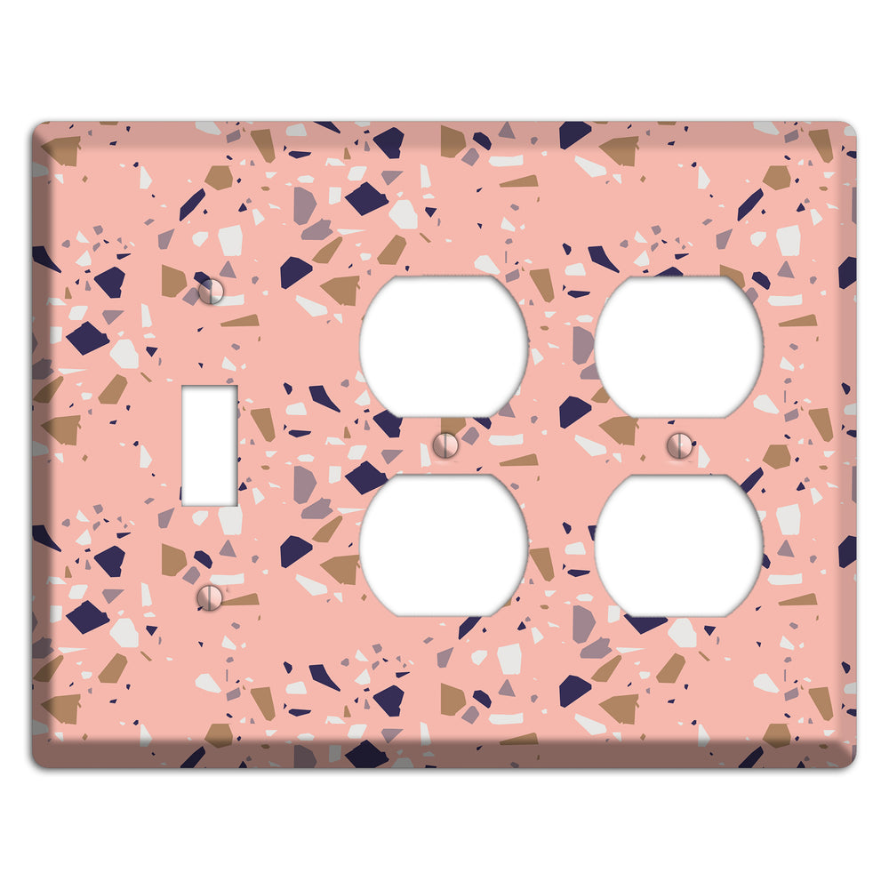 Blush Quarry Toggle / 2 Duplex Wallplate