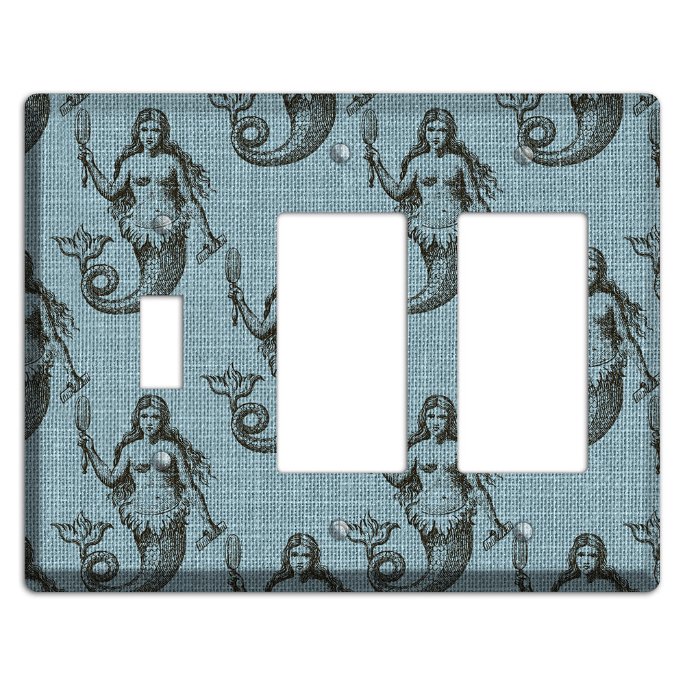 Siren‚Äôs Reflection Toggle / 2 Rocker Wallplate
