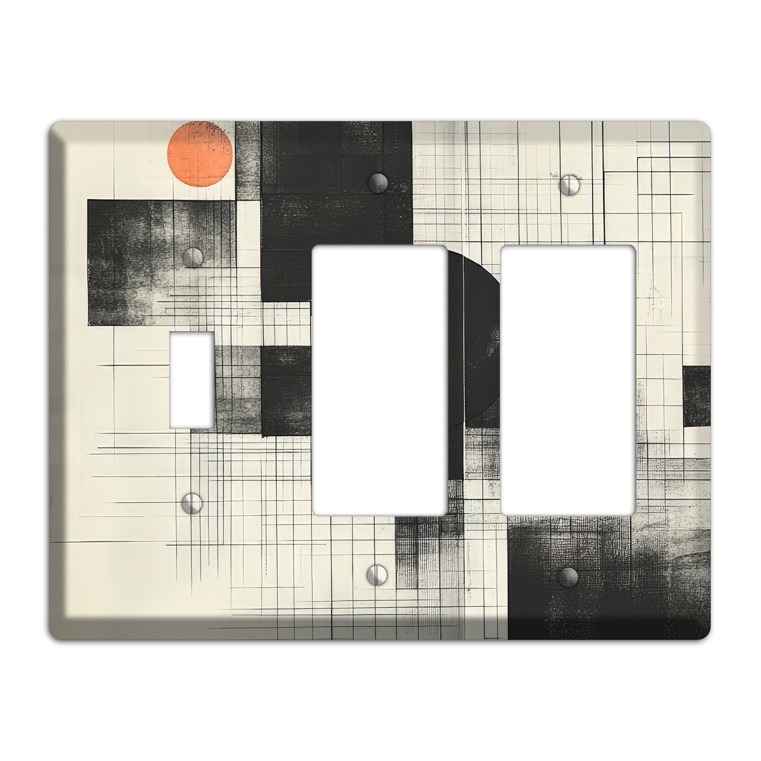 Eclipse Over Blueprint Toggle / 2 Rocker Wallplate
