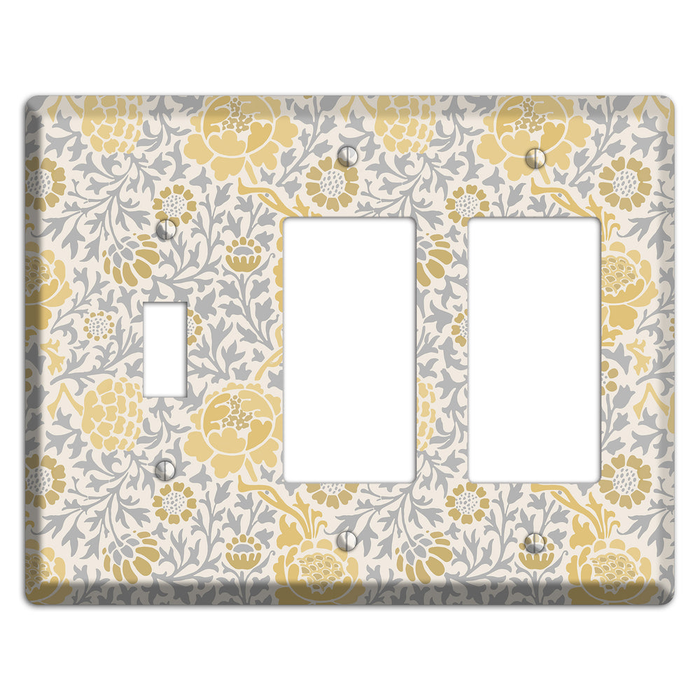 Dandelion Charm Toggle / 2 Rocker Wallplate