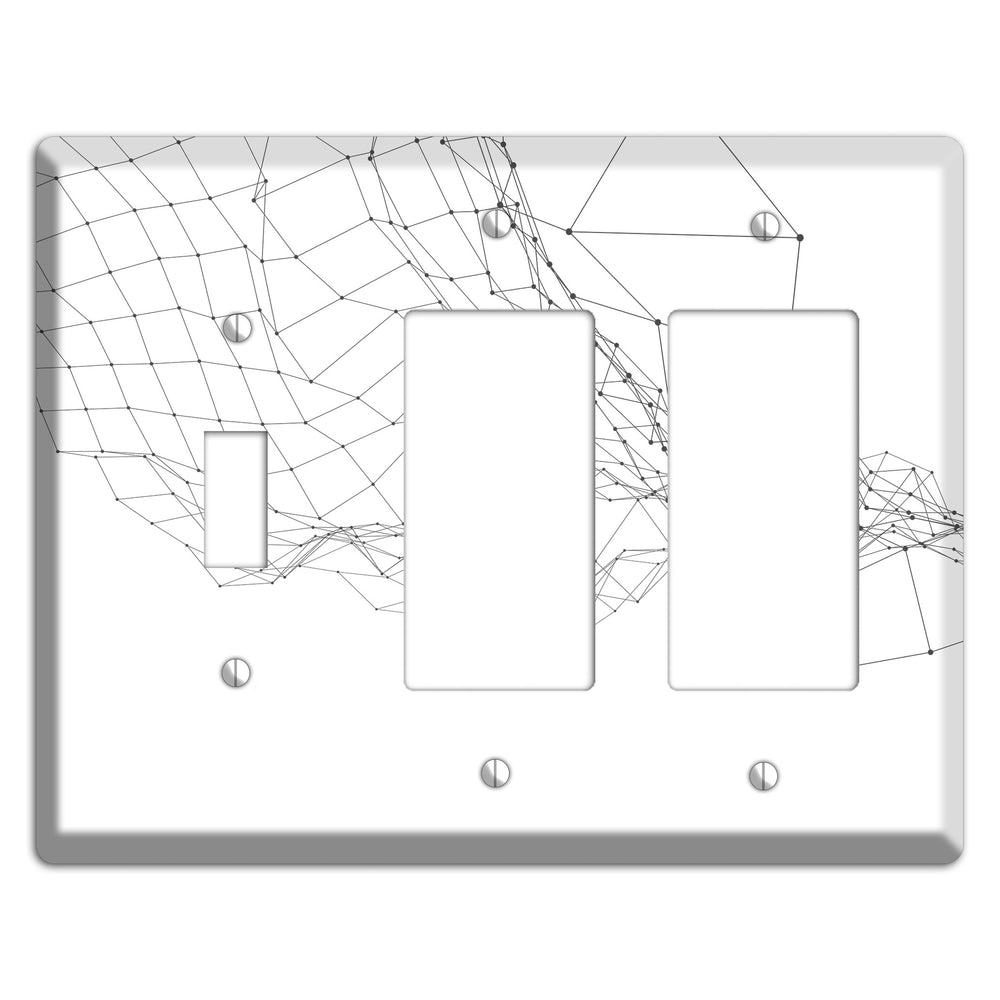Collapse Into Signal Toggle / 2 Rocker Wallplate