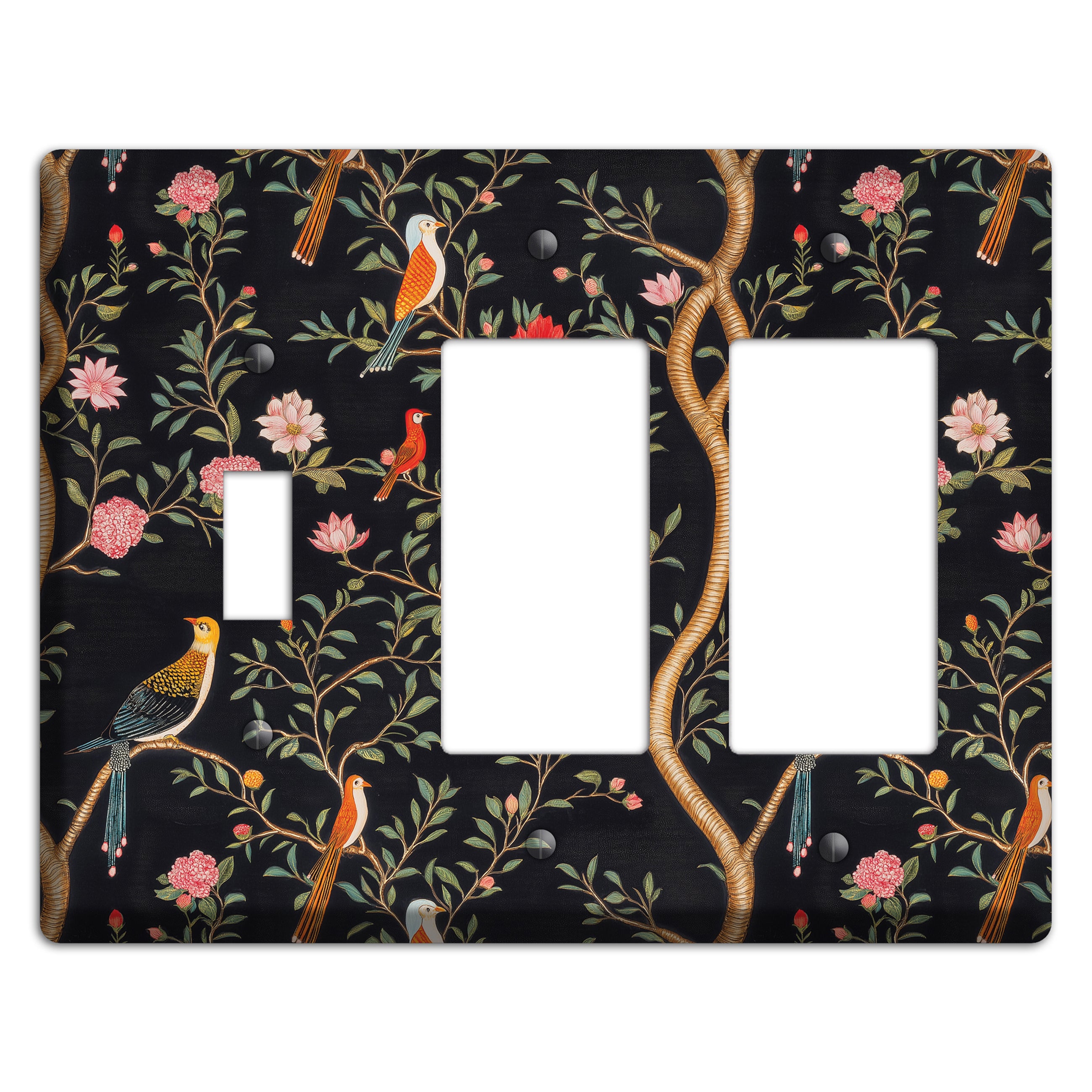 Garden After Dusk Toggle / 2 Rocker Wallplate