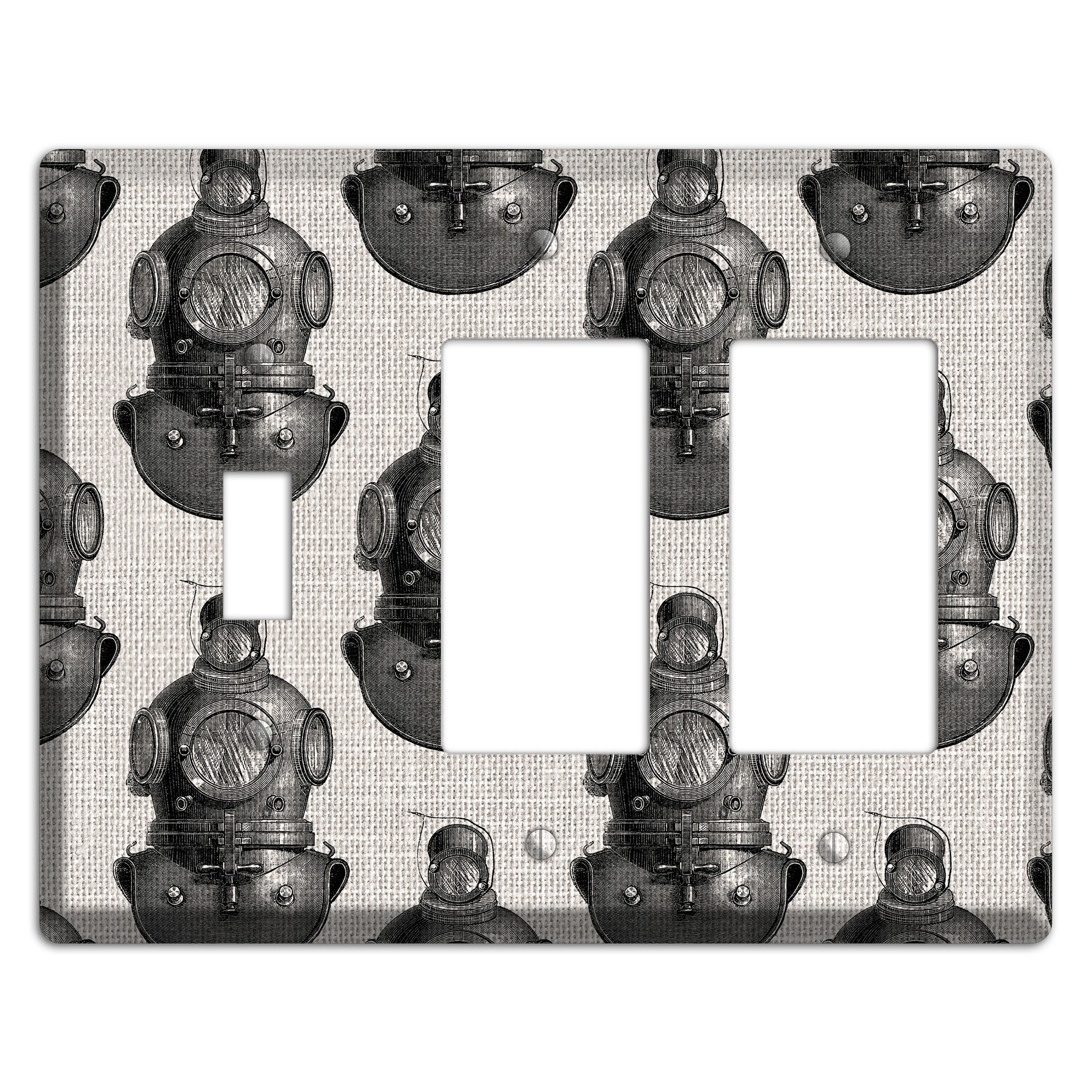 Deep Diver Toggle / 2 Rocker Wallplate