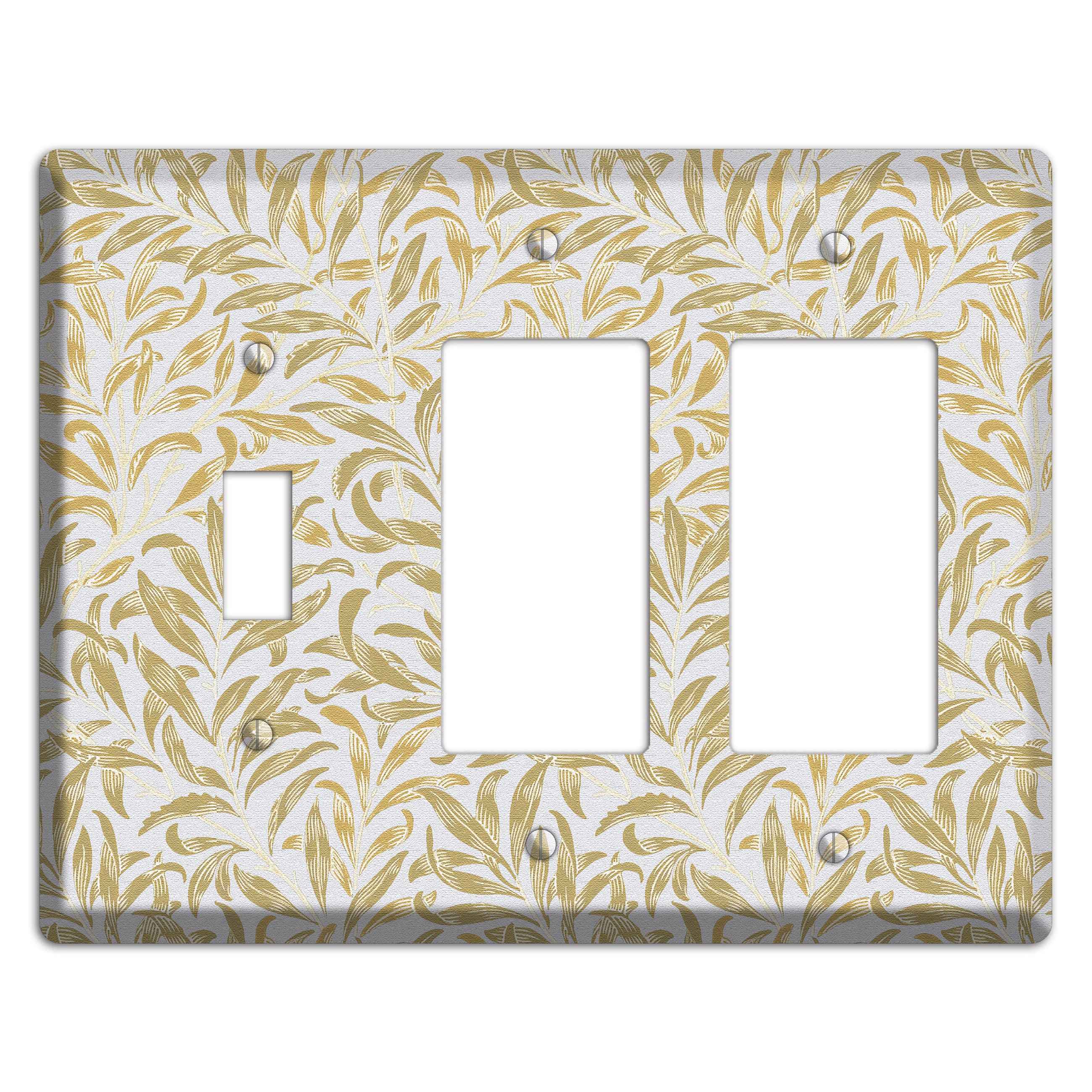 Gilded Meadow Toggle / 2 Rocker Wallplate